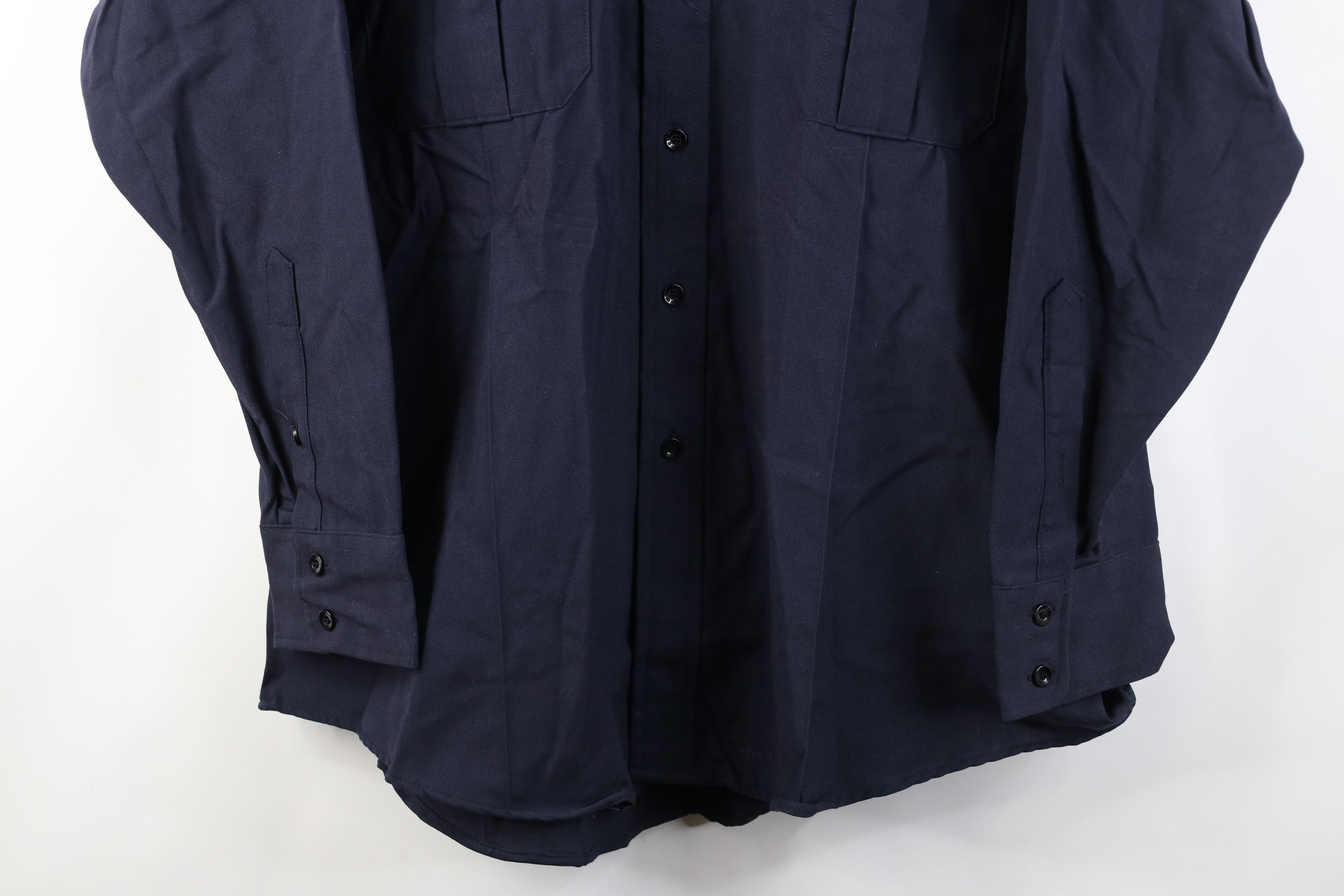 Vintage Vintage 70s Military Gabardine Blend Knit Button Shirt USA Size US M / EU 48-50 / 2 - 3 Thumbnail