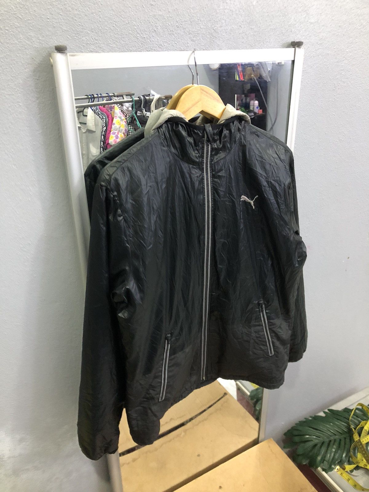 Puma Vintage Puma Sportlifestyle Tech Windbreaker Jacket Size US M / EU 48-50 / 2 - 3 Thumbnail