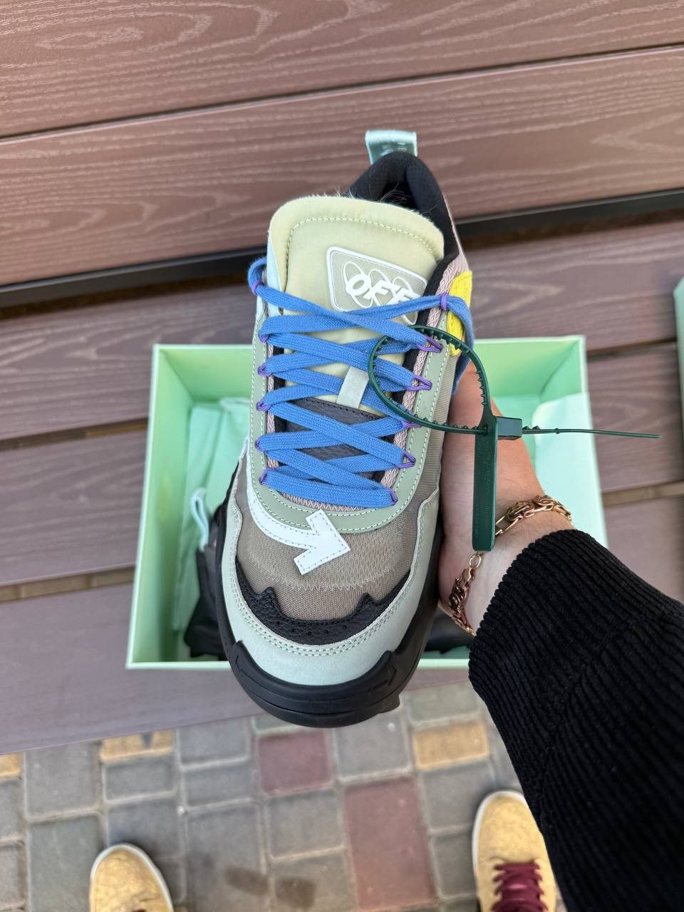 Off-White OFF WHITE ODSY 1000 GREEN WHITE Size US 11 / EU 44 - 2 Thumbnail
