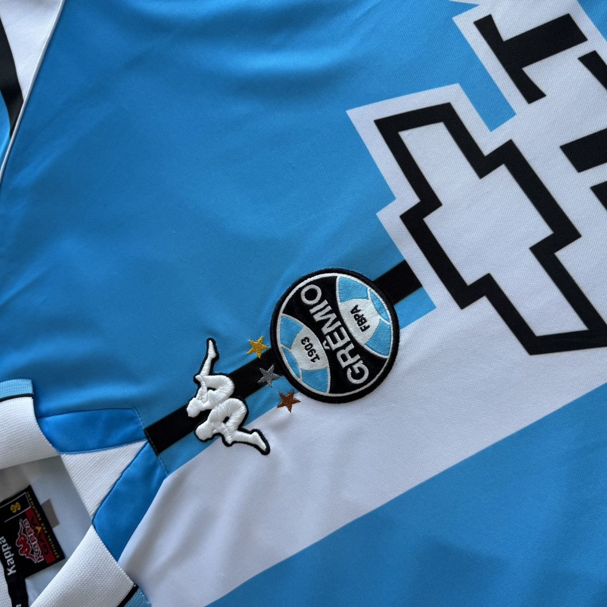 Kappa Gremio FBPA Kappa 2000 3rd kit Soccer Jersey Brazil Vintage Size US XL / EU 56 / 4 - 8 Thumbnail