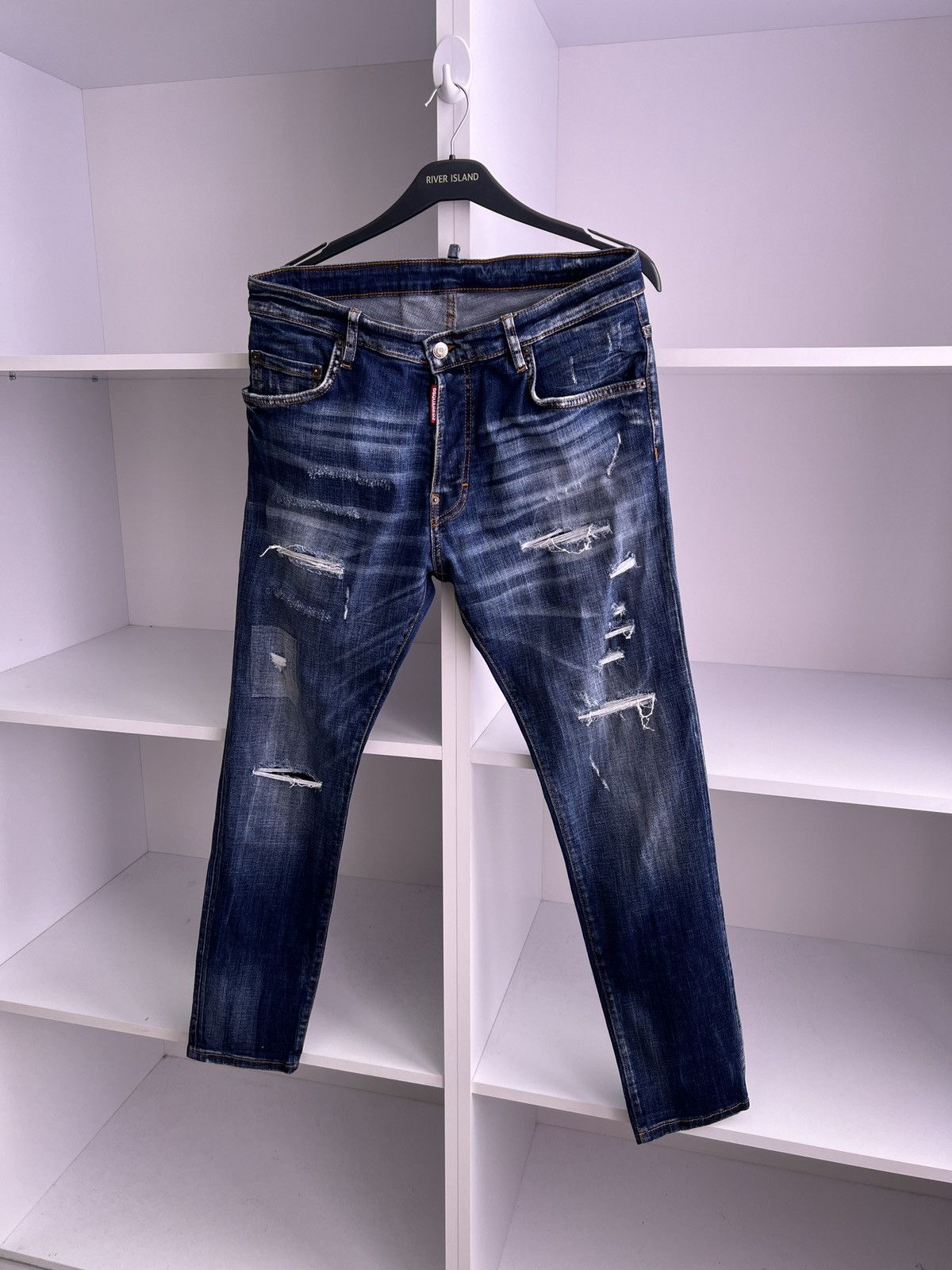 Dsquared2 × Vintage Vintage Dsquared2 Luxury Denim Blue Jeans Size US 32 / EU 48 - 3 Thumbnail