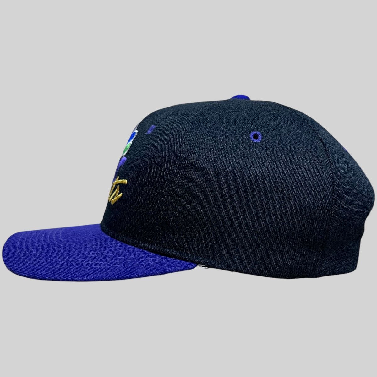 Sports Specialties × Vintage Vintage 1990s NBC Sports Purple Sports Specialties Snapback Size ONE SIZE - 4 Thumbnail