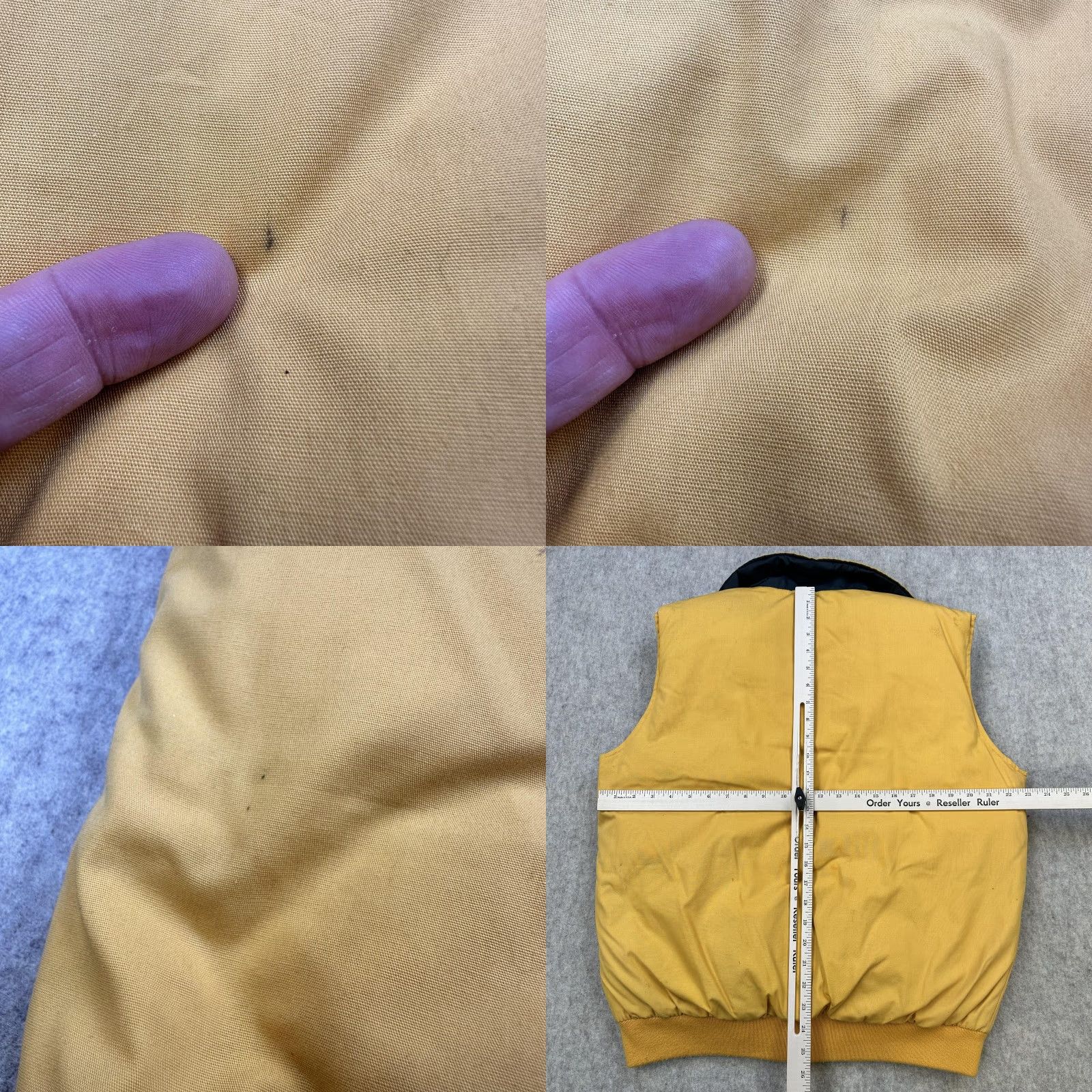 Vintage VINTAGE Outdoor Exchange Vest Mens Large Yellow Down Puffer Snap Zip Taiwan 80s Size US S / EU 44-46 / 1 - 8 Thumbnail