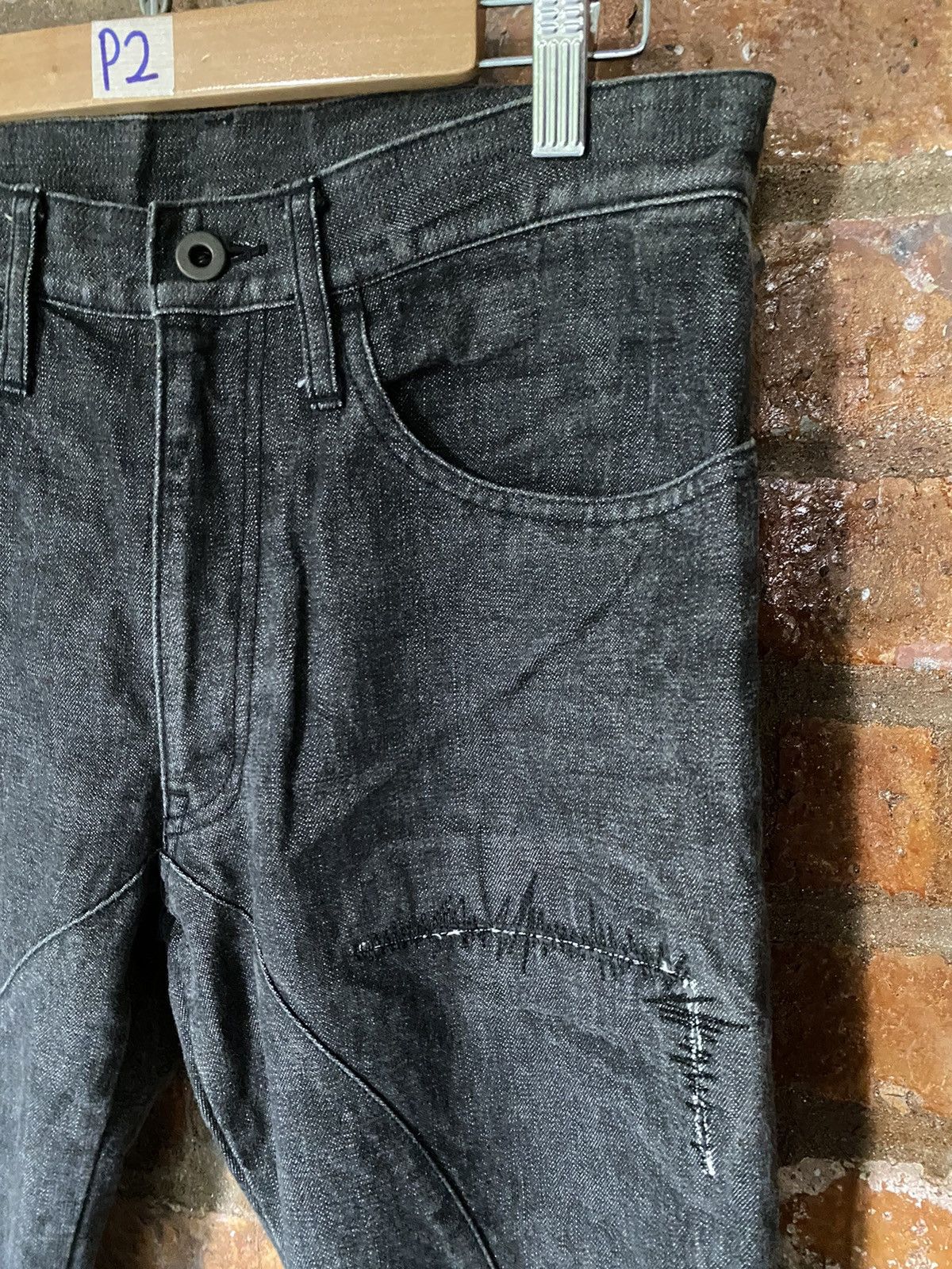 Japanese Brand 2000s EDGE RUPERT O ring distressed 3/4 pants Size US 30 / EU 46 - 7 Thumbnail