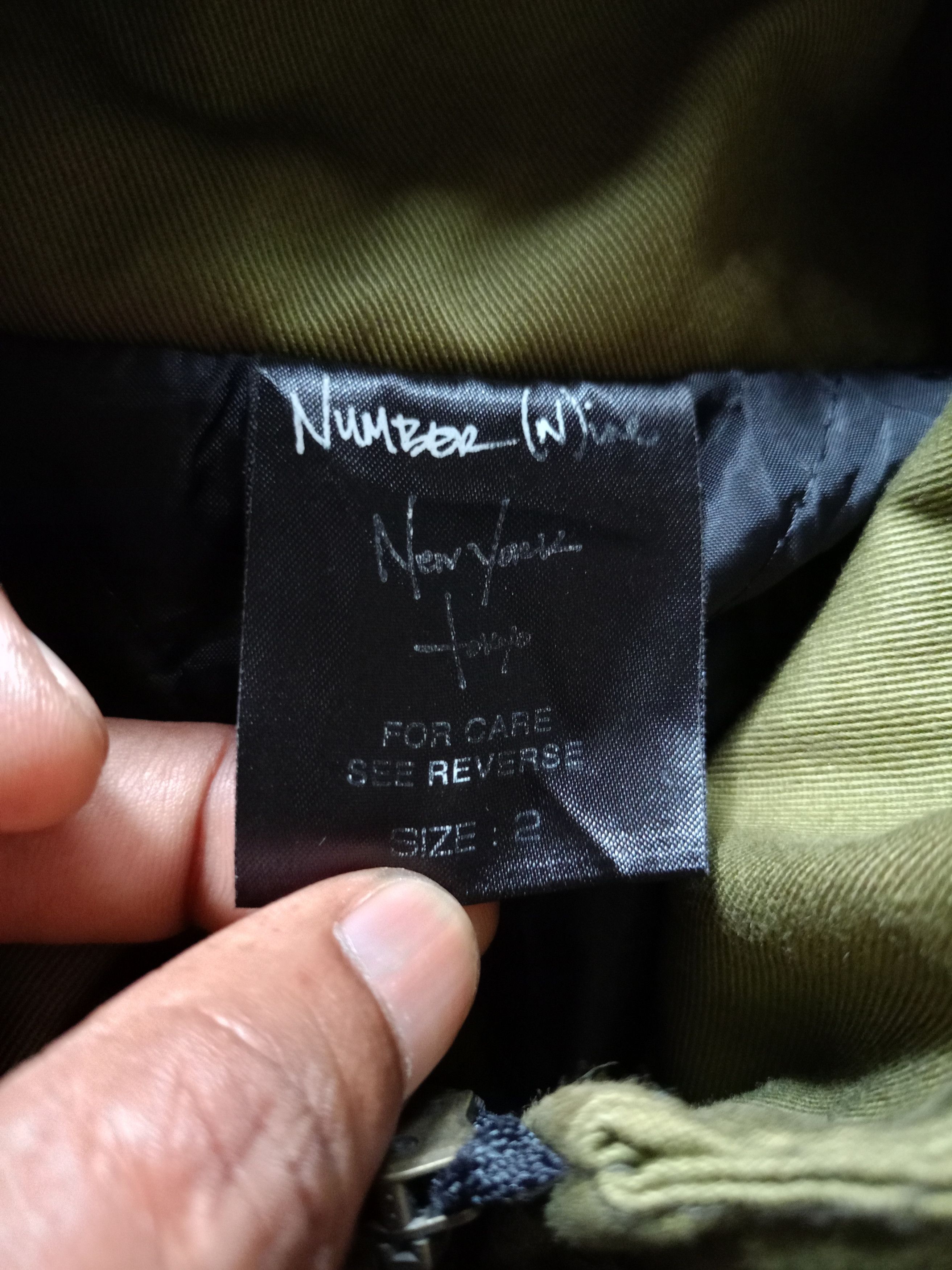 Number (N)ine × Vintage Hybrid Military Jacket Size US M / EU 48-50 / 2 - 5 Thumbnail