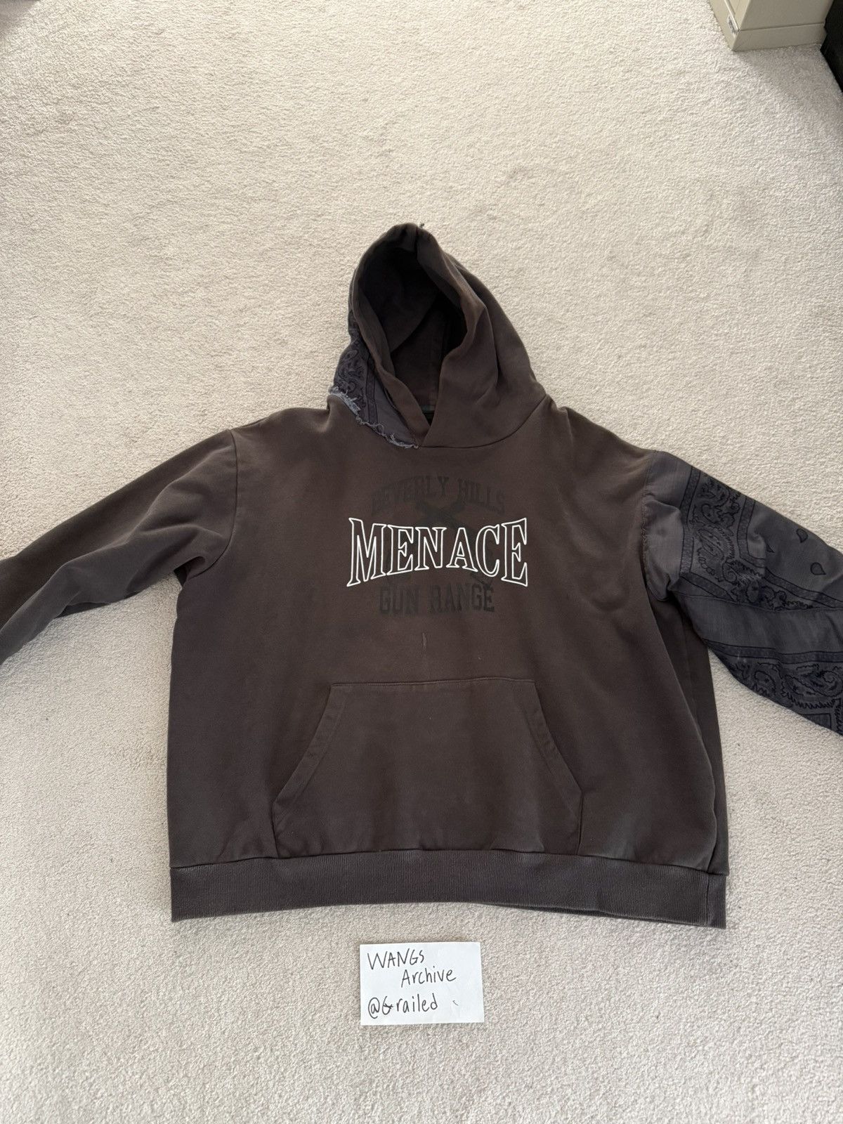Menace Menace gun range hoodie Size US L / EU 52-54 / 3 - 1 Thumbnail