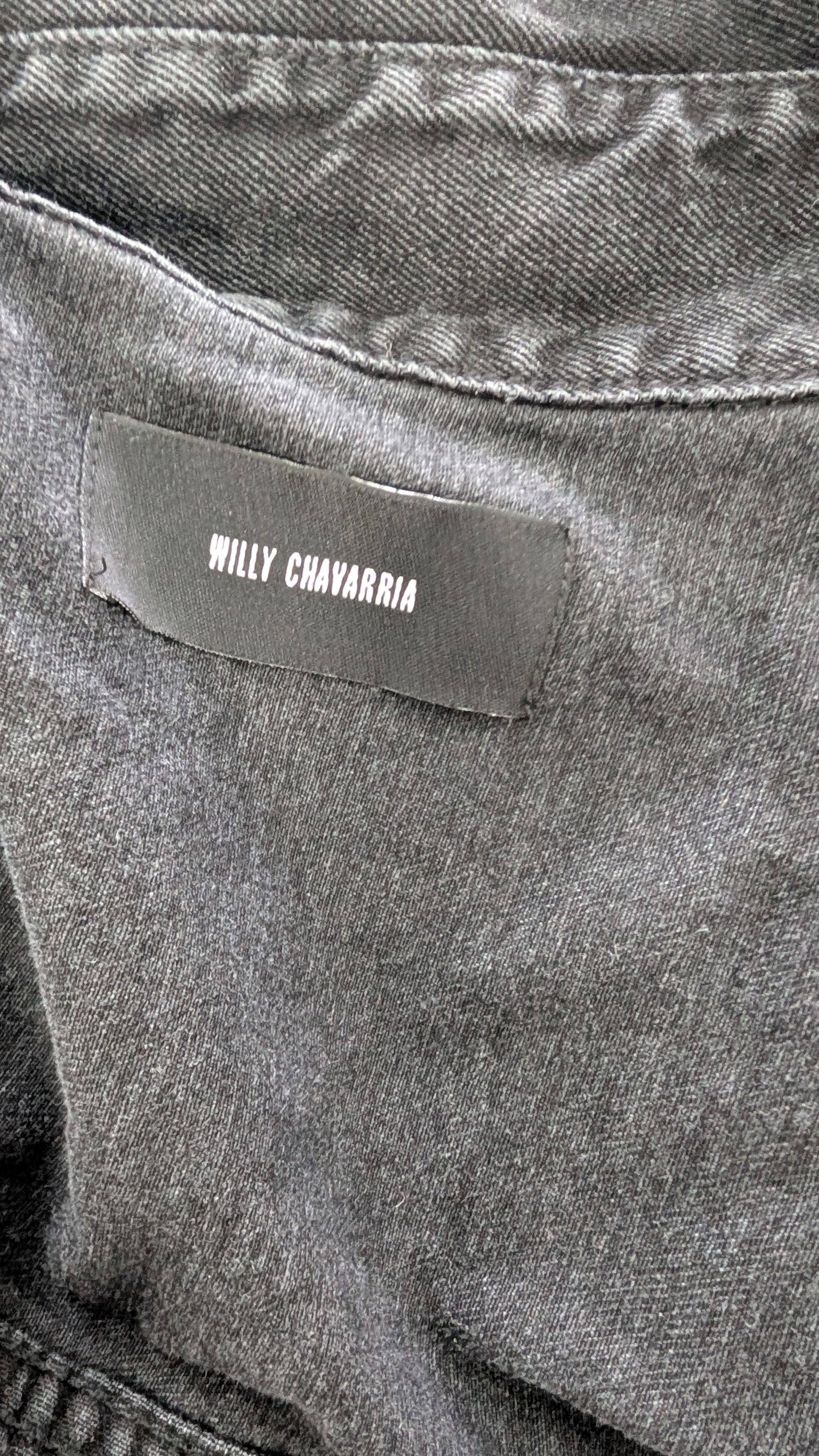 Willy Chavarria WILLY CHAVARRIA Big Chachi Trucker Jacket FITS LIKE L/XL Size US S / EU 44-46 / 1 - 6 Thumbnail