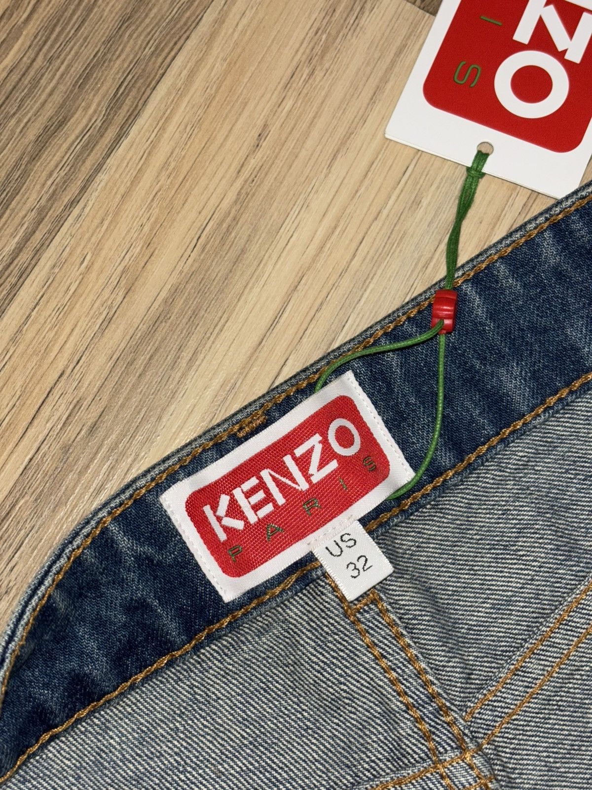 Kenzo Kenzo Bara mid-rise slim-fit jeans Denim Size US 32 / EU 48 - 4 Thumbnail