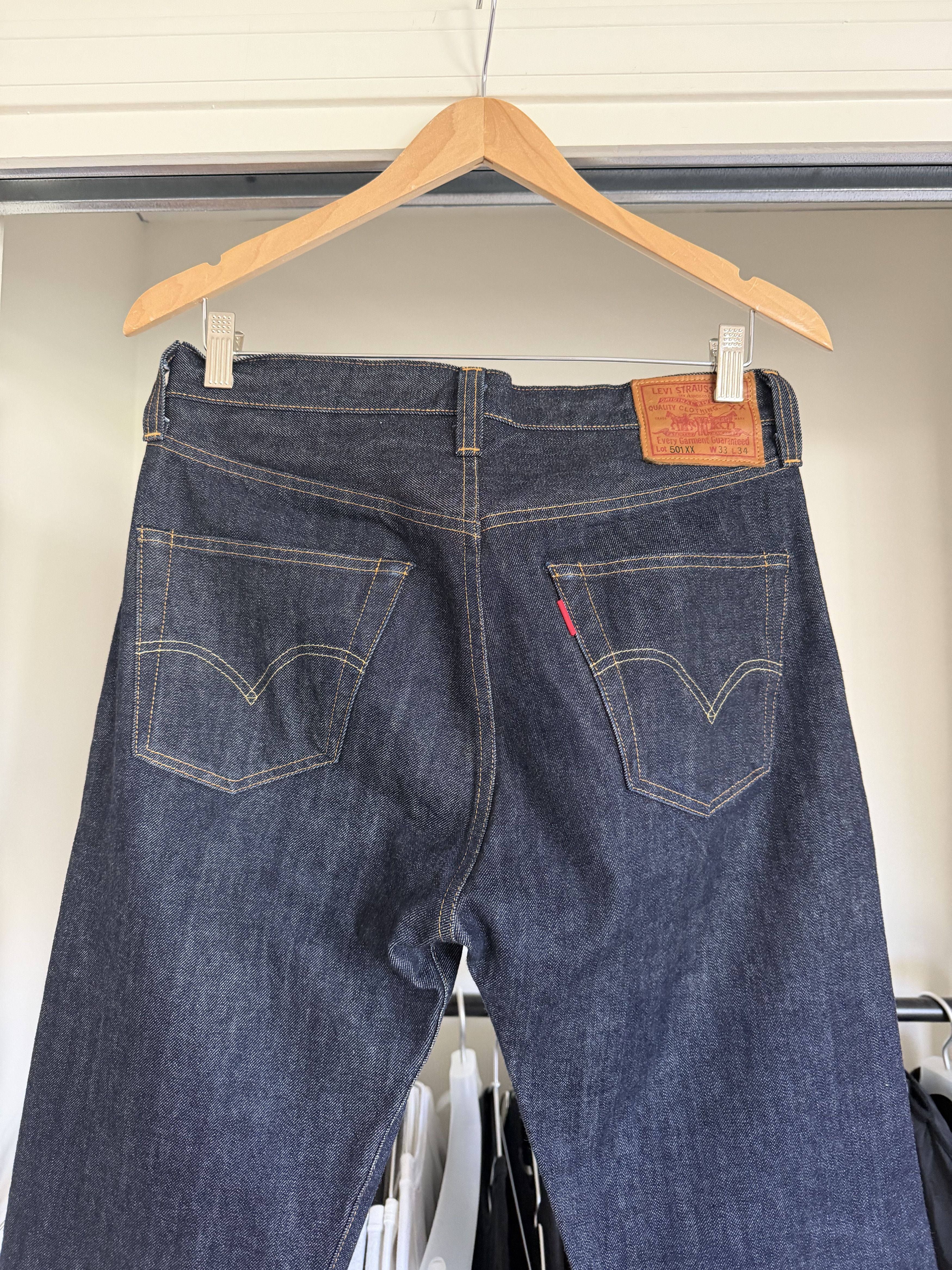 Levi's Vintage Clothing 1947 501XX Big E Selvedge Denim Size US 30 / EU 46 - 6 Thumbnail