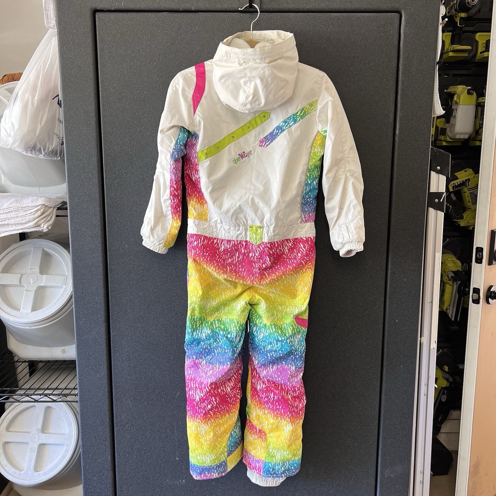 Obermeyer OBERMEYER Quinn Ski Snowsuit One Piece Girls (7) Size M / US 6-8 / IT 42-44 - 4 Thumbnail