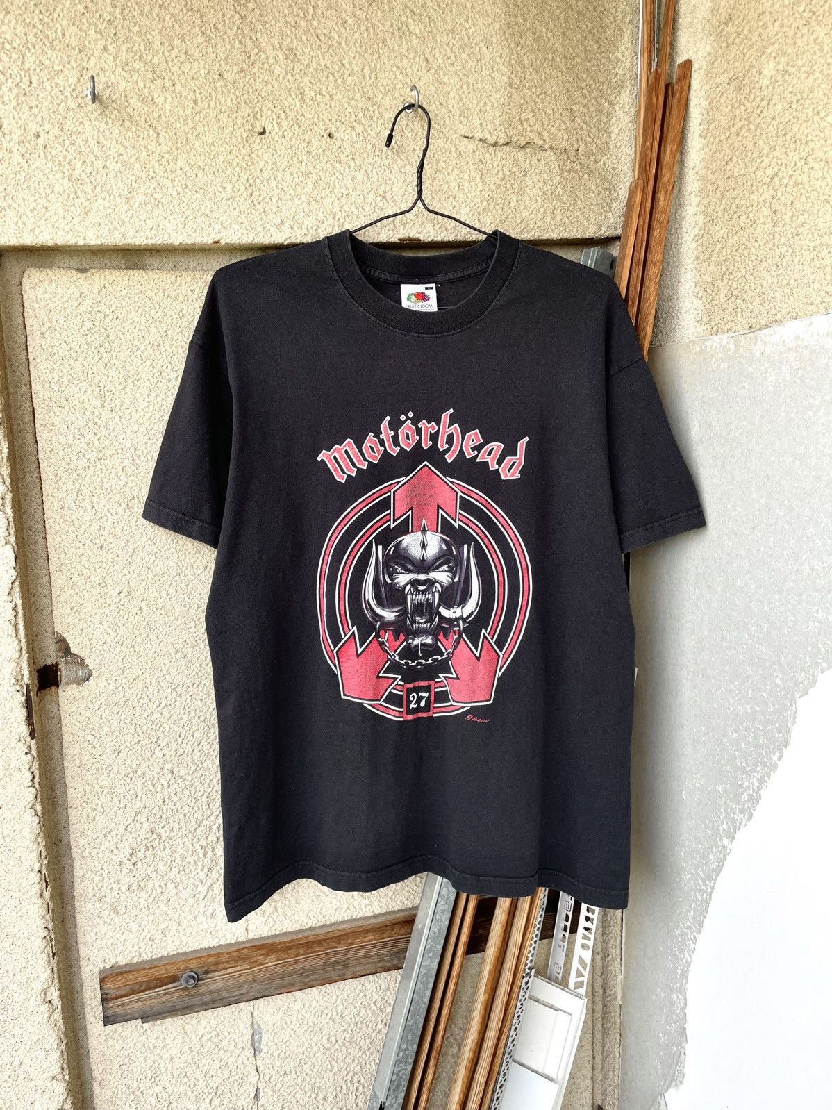 Band Tees Vintage 00s Motorhead 27 Anny England Metal Band T-Shirt Y2K Size US L / EU 52-54 / 3 - 1 Thumbnail