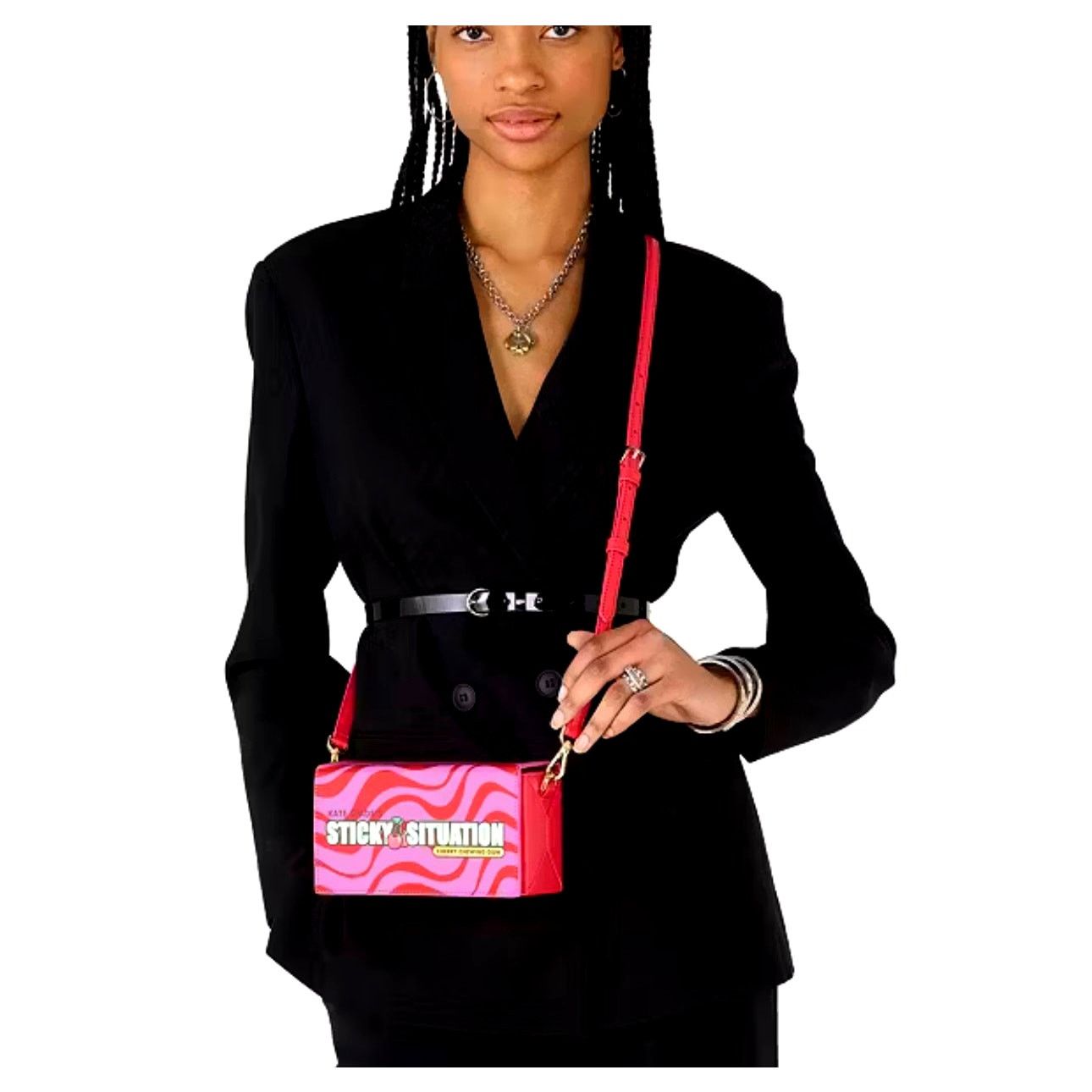 Kate Spade Kate Spade Bubble Gum 3D Crossbody Red Multi Size ONE SIZE - 3 Thumbnail