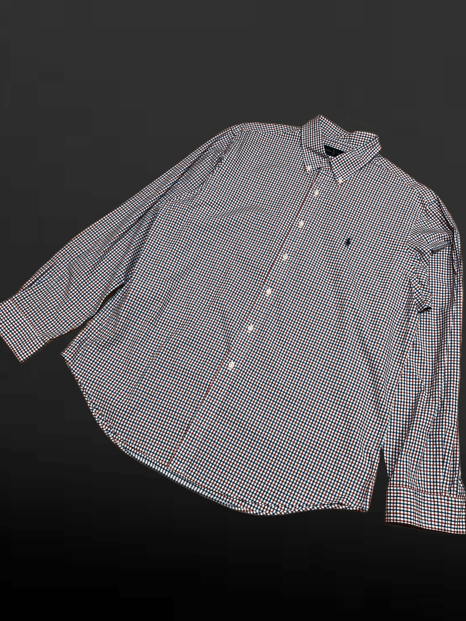 Ralph Lauren Vintage Cell Print Shirt Logo Ralph Lauren Streetwear Size US XL / EU 56 / 4 - 1 Thumbnail
