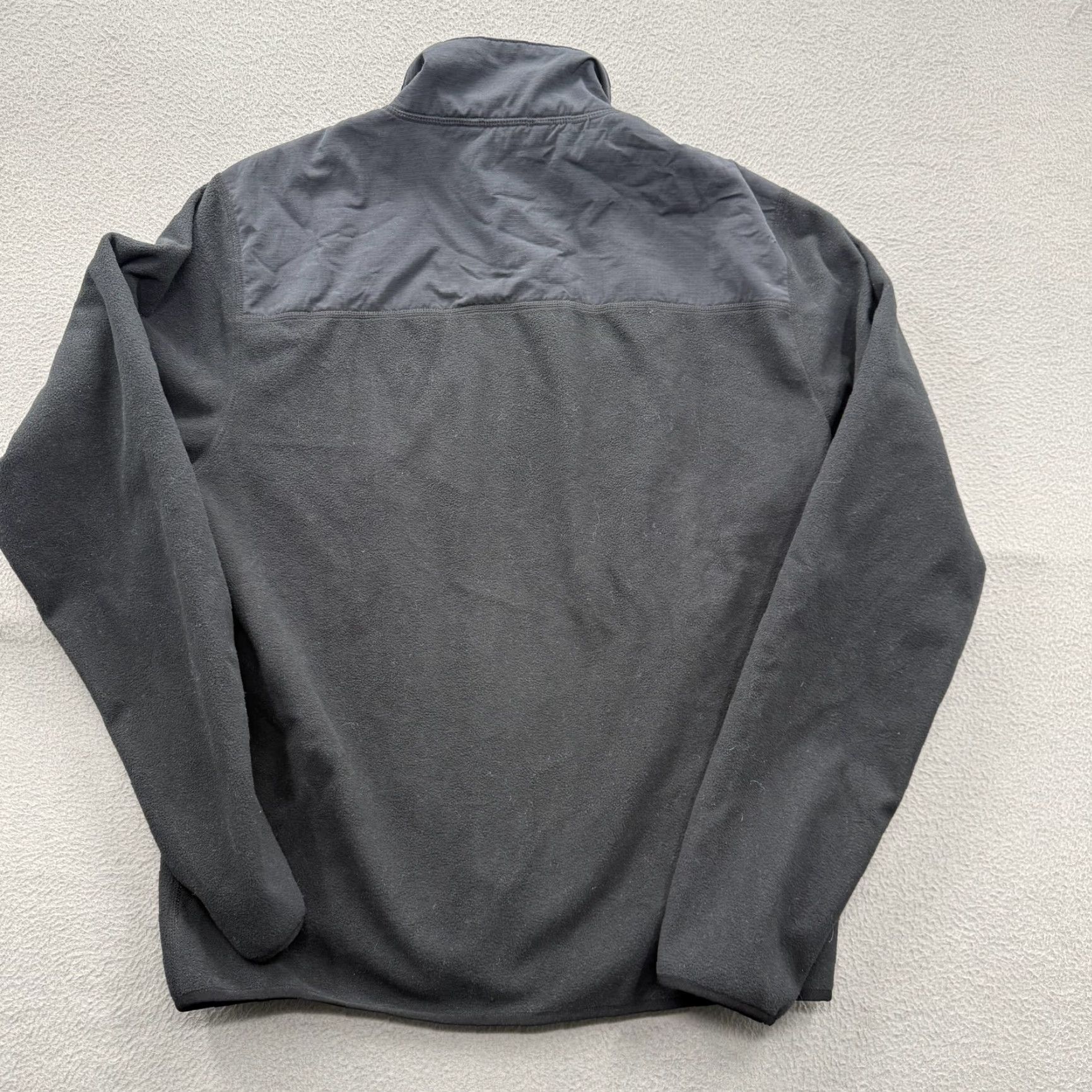Vintage PROOF Jacket Mens XS Black Fleece Full Zip Stand Collar Pockets Casual Wear Size US XS / EU 42 / 0 - 2 Thumbnail