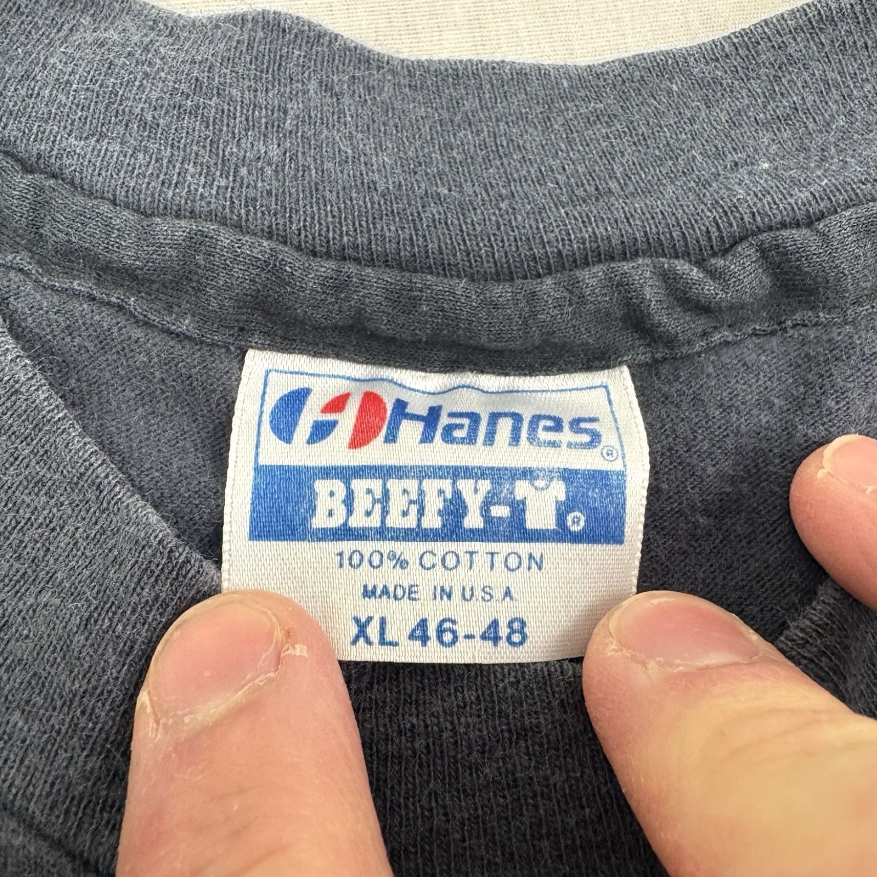Hanes VINTAGE Hanes Black 90s Grunge Honolulu Triathlon T-Shirt Adult XL Mens Size US XL / EU 56 / 4 - 5 Thumbnail