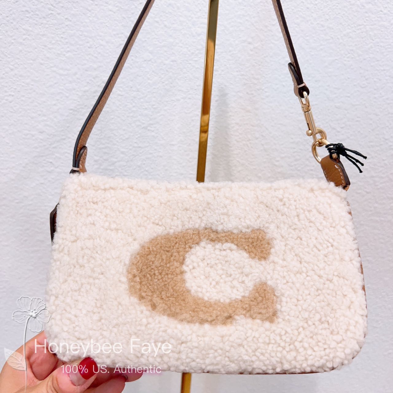 Nolita 19 In newest Shearling With Coach Motif