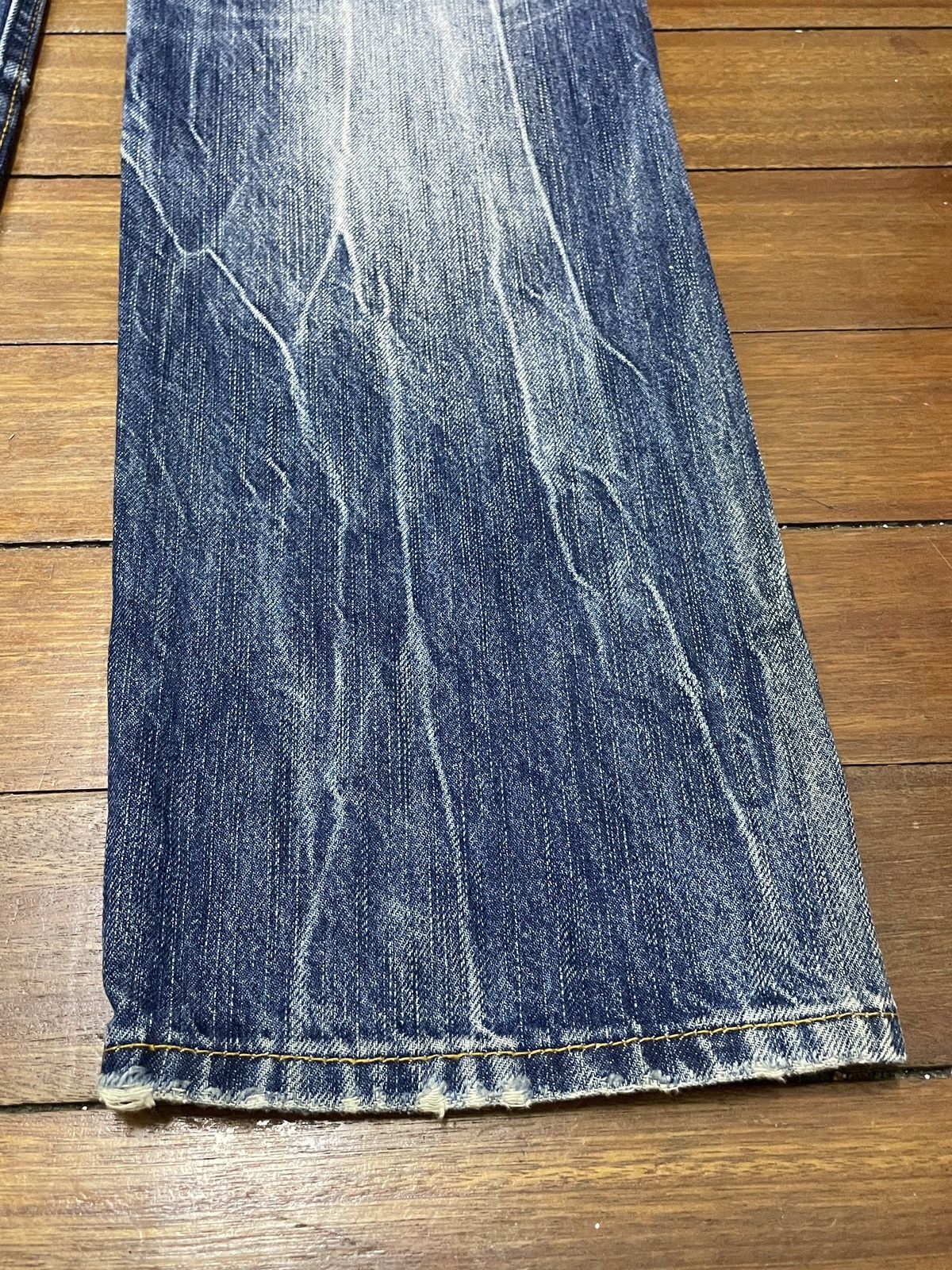14th Addiction × Japanese Brand Rare Design Vintage Japanese Brand Villand Jeans 2000s Size US 31 - 8 Thumbnail