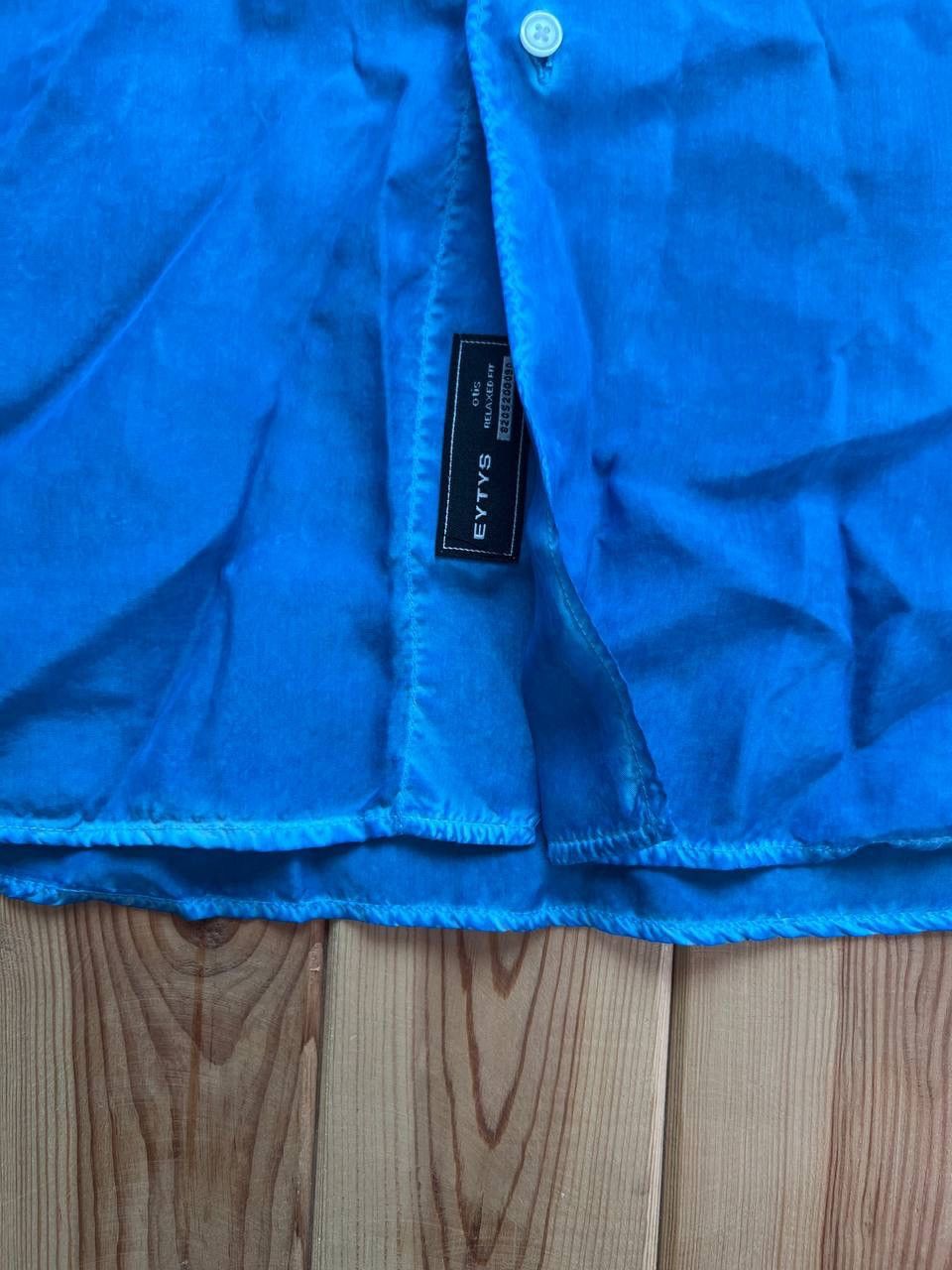 Eytys Premium Eytys Otis Relaxed Fit Cupro Shirt Electric Blue Size US S / EU 44-46 / 1 - 3 Thumbnail