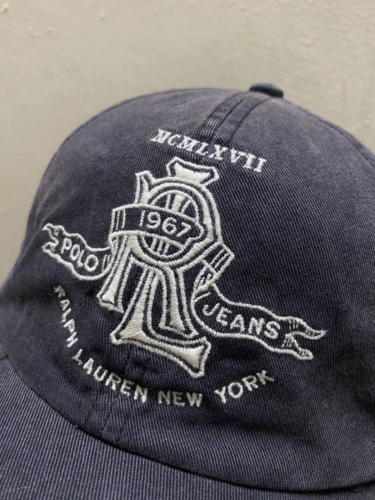 Ralph Lauren × Vintage Polo Jeans by Ralph Lauren Retro Vintage Cap Size ONE SIZE - 2 Thumbnail