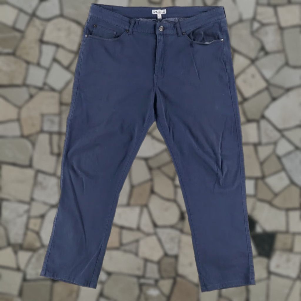 Peter Millar Peter Millar Stretch Ultimate Sateen 5 Pocket Pants Navy Men's 36 Size US 36 / EU 52 - 1 Thumbnail