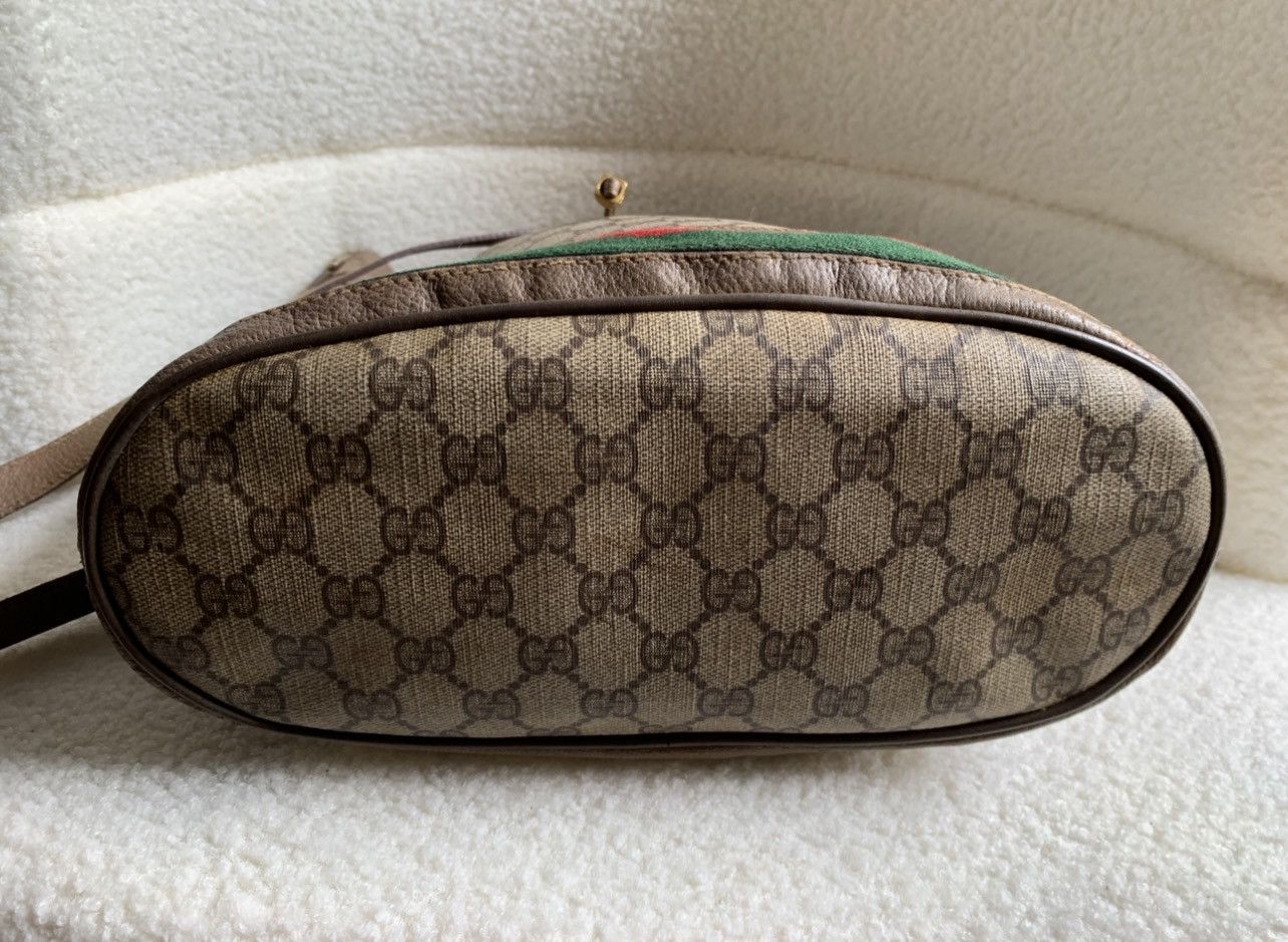 Gucci Authentic Gucci Vintage Ophidia Bucket Large Size ONE SIZE - 8 Thumbnail