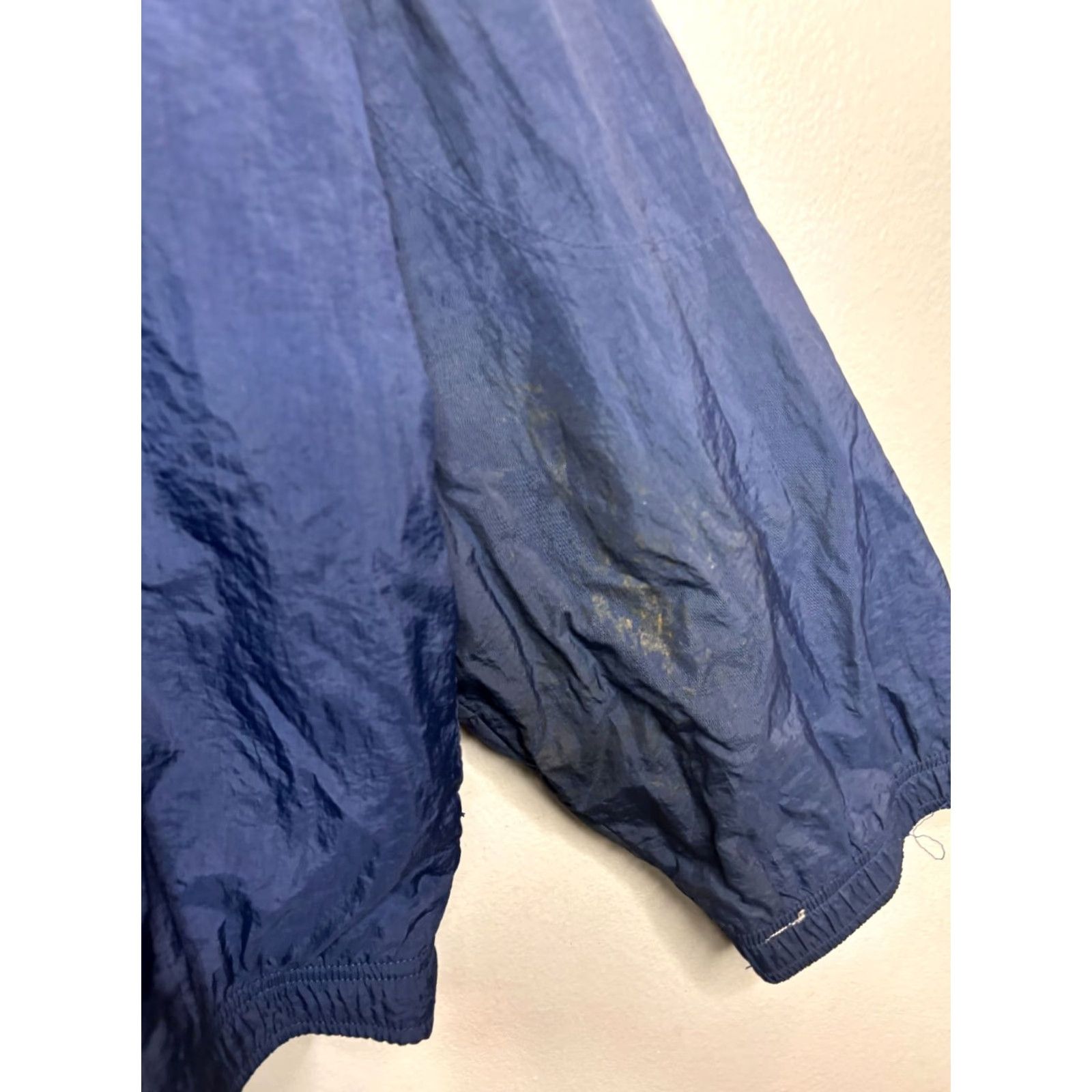 Nike Nike Windbreaker Jacket Men's L Full Zip Breathable Lined 90s Athleisure Sports Nike Air Dri-Fit Pattern Solid Blue Long Sleeve Jacket Size US L / EU 52-54 / 3 - 7 Thumbnail