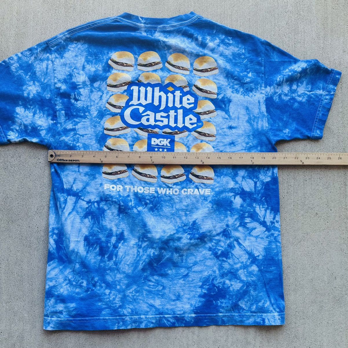 DGK DGK T Shirt White Castle Burgers Tye Dye Medium Skater Dirty Size US M / EU 48-50 / 2 - 5 Thumbnail