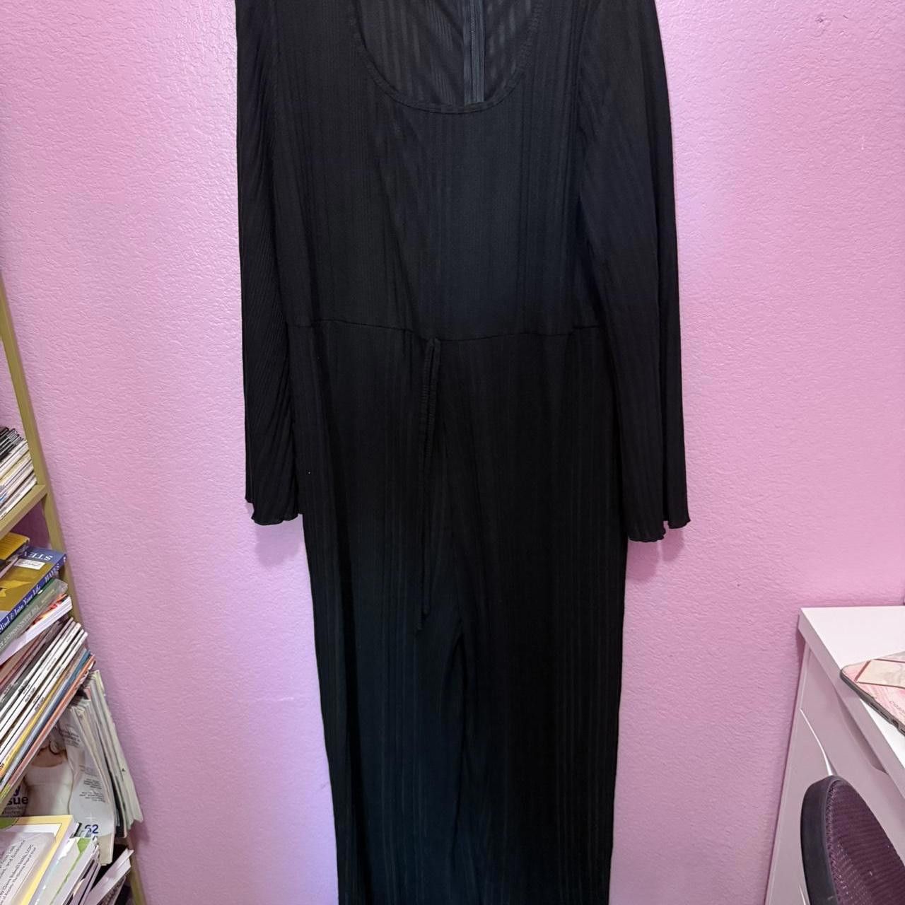 Designer Women's Black Jumpsuit Size 30" / US 8 / IT 44 - 1 Thumbnail