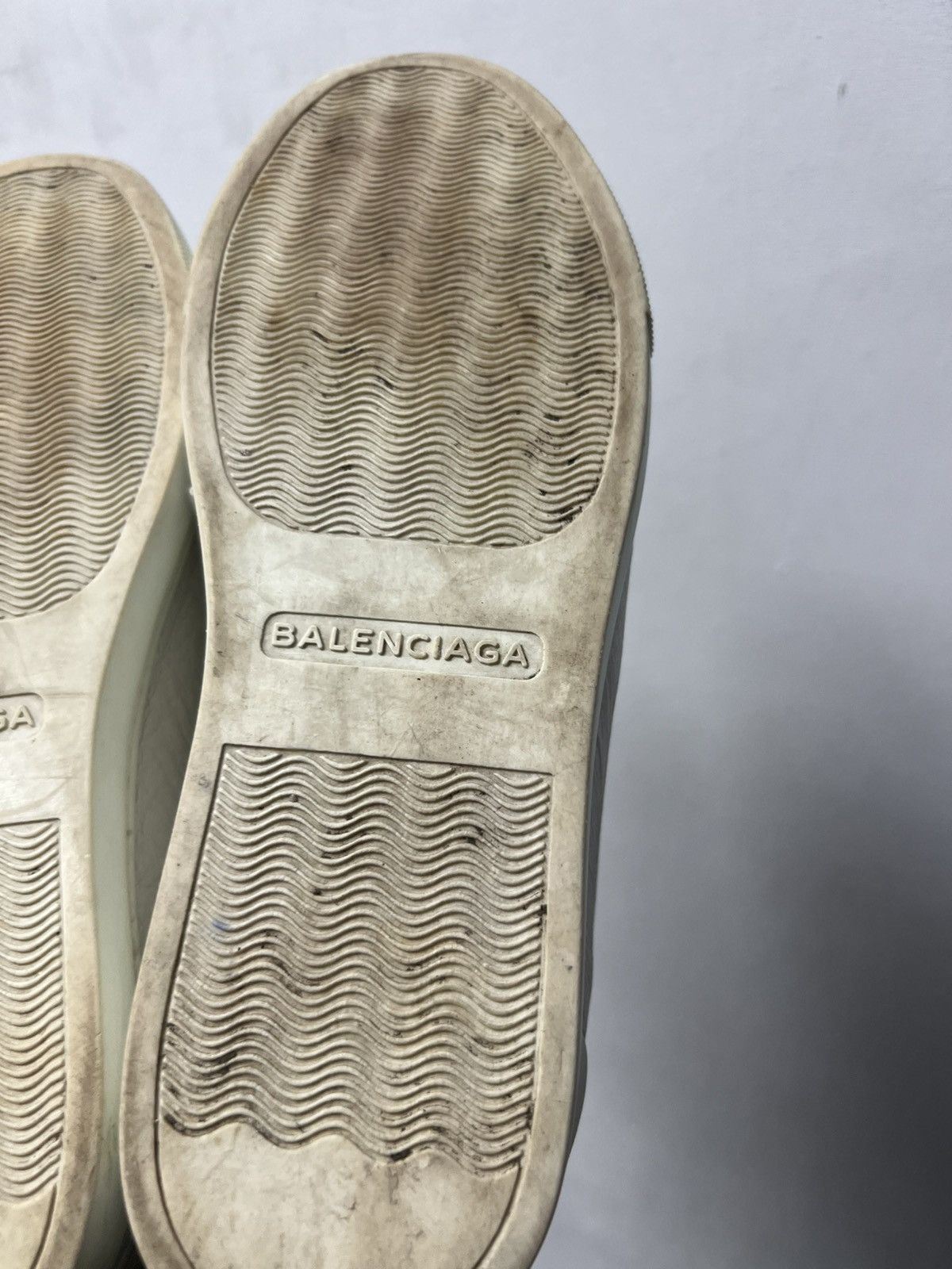 Balenciaga Balenciaga Arena Low Top Sneaker White Leather Size US 7.5 / EU 40-41 - 19 Thumbnail