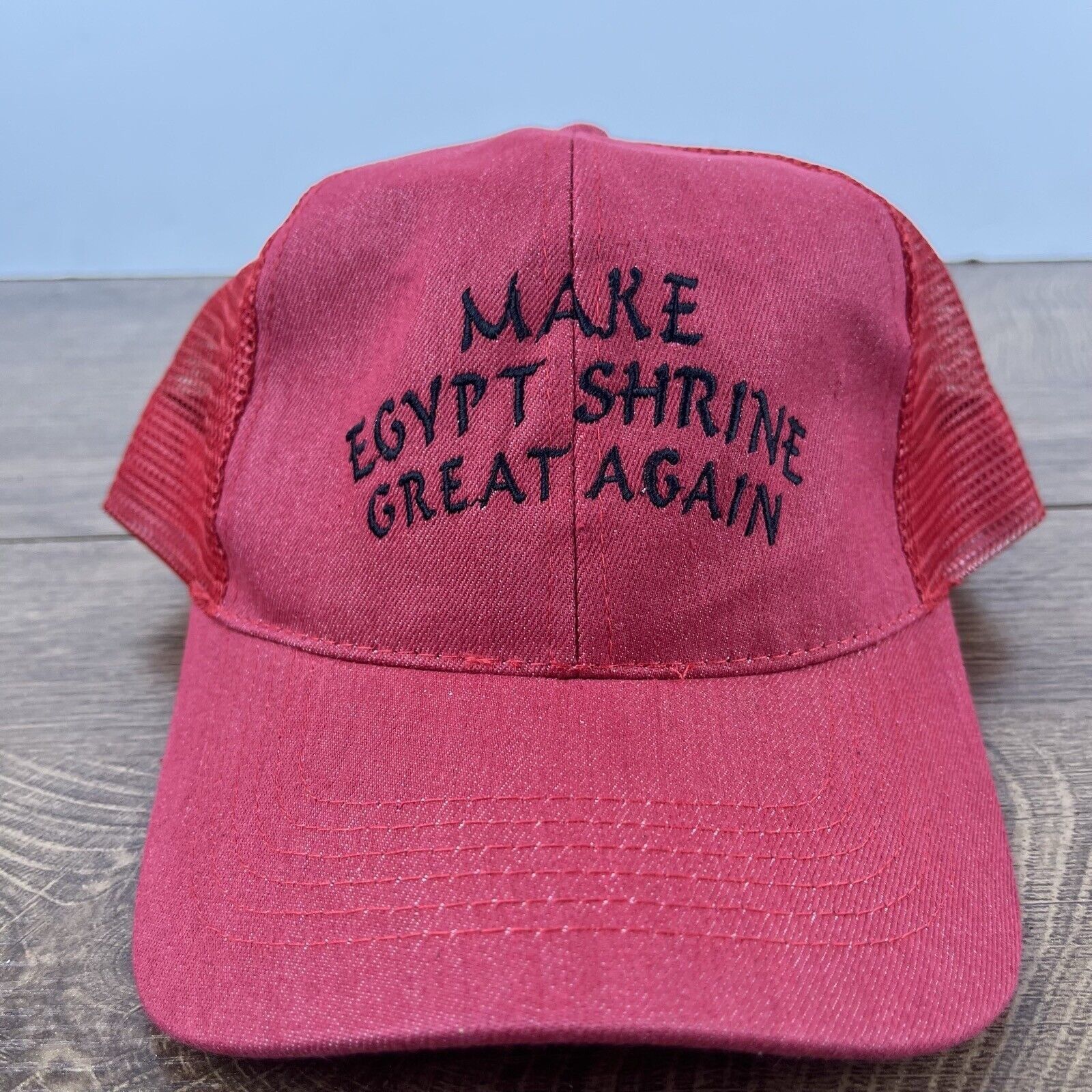 Other Make Eygpt Shrine Great Again Hat Red Cap Adjustable Hat Red Size ONE SIZE - 2 Thumbnail