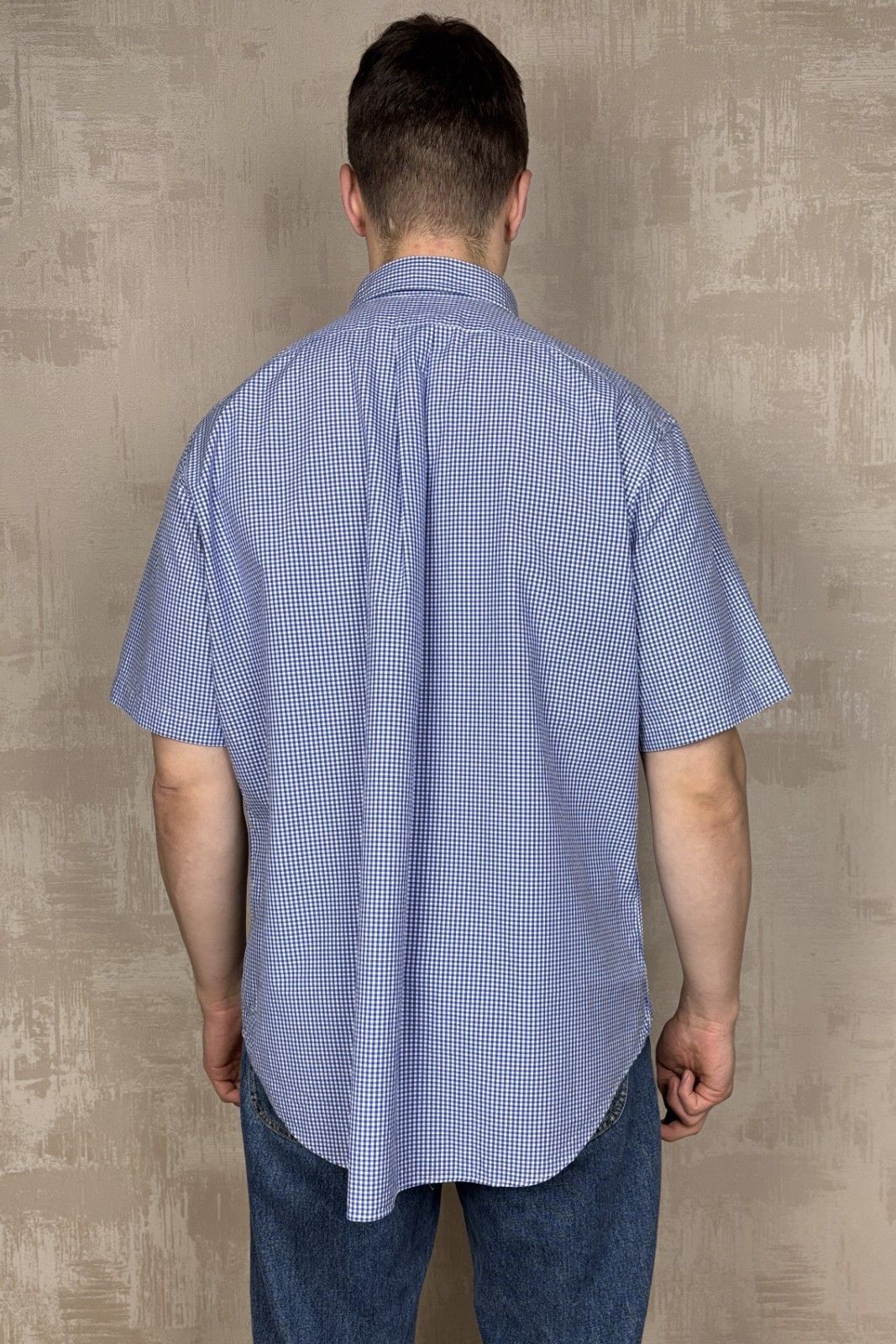 Polo Ralph Lauren Polo by Ralph Lauren Vintage Check Short Sleeve Shirt Size US XL / EU 56 / 4 - 9 Thumbnail