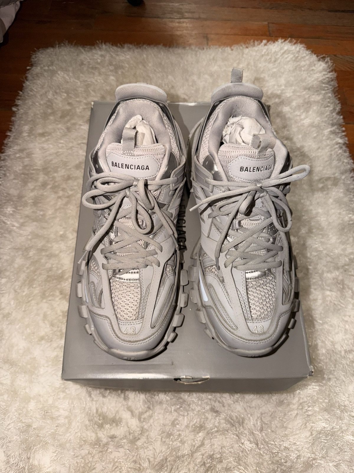 Balenciaga Balenciaga Track ‘Triple Grey’ Size US 10 / EU 43 - 1 Thumbnail