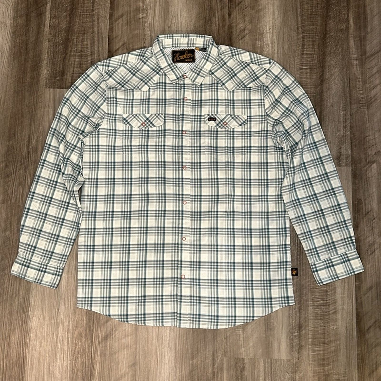 Howler Brothers Howler Bros Long Sleeve Snap Button Shirt - Large Size US L / EU 52-54 / 3 - 2 Thumbnail