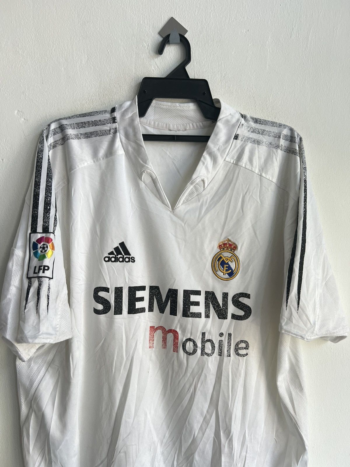Adidas Vintage Original 2004/05 Adidas Real Madrid Home Jersey XL Size US XL / EU 56 / 4 - 3 Thumbnail