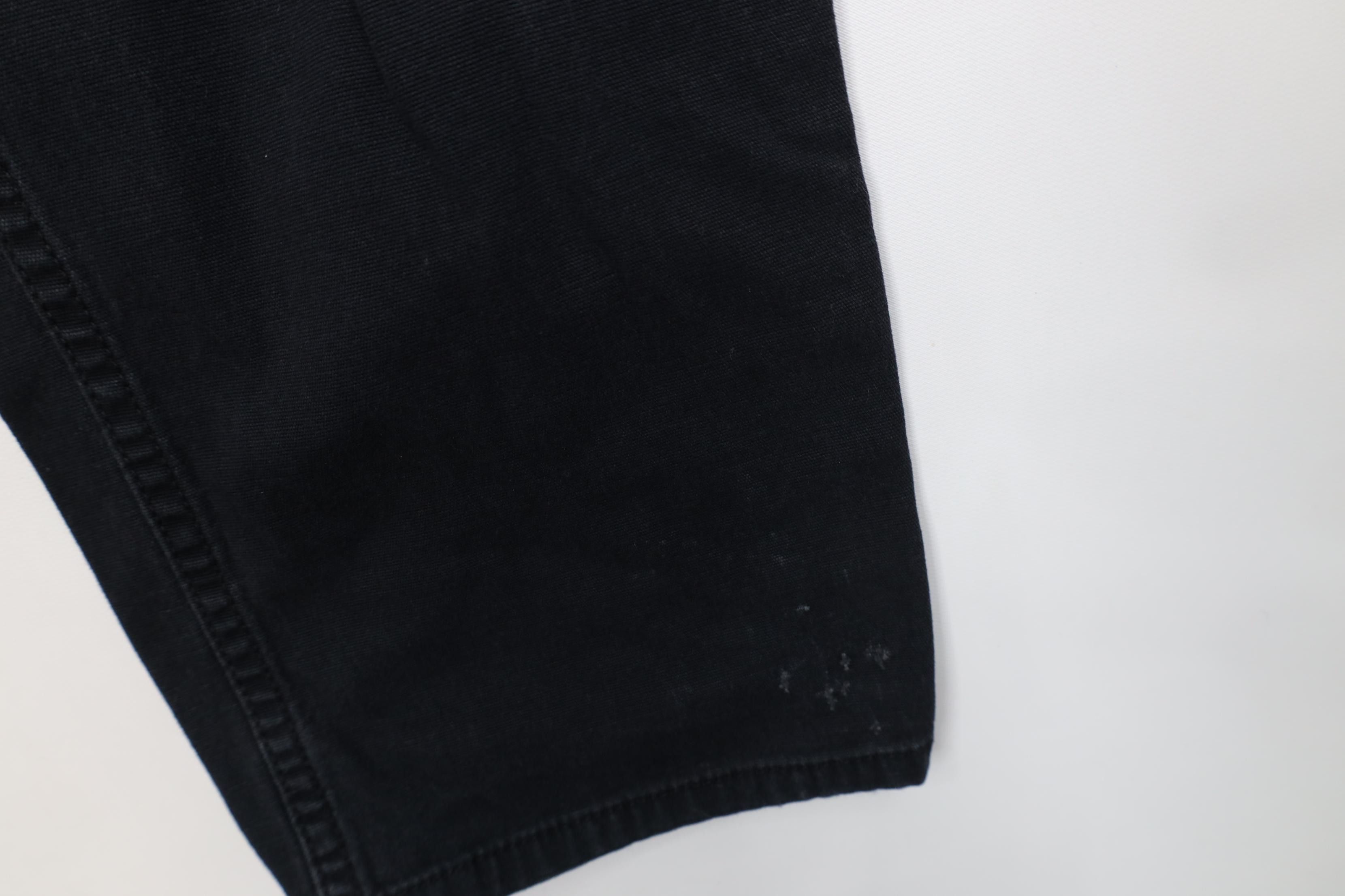 Carhartt Vintage Y2K Carhartt Relaxed Fit Stretch Canvas Pants Black Size US 33 - 6 Thumbnail