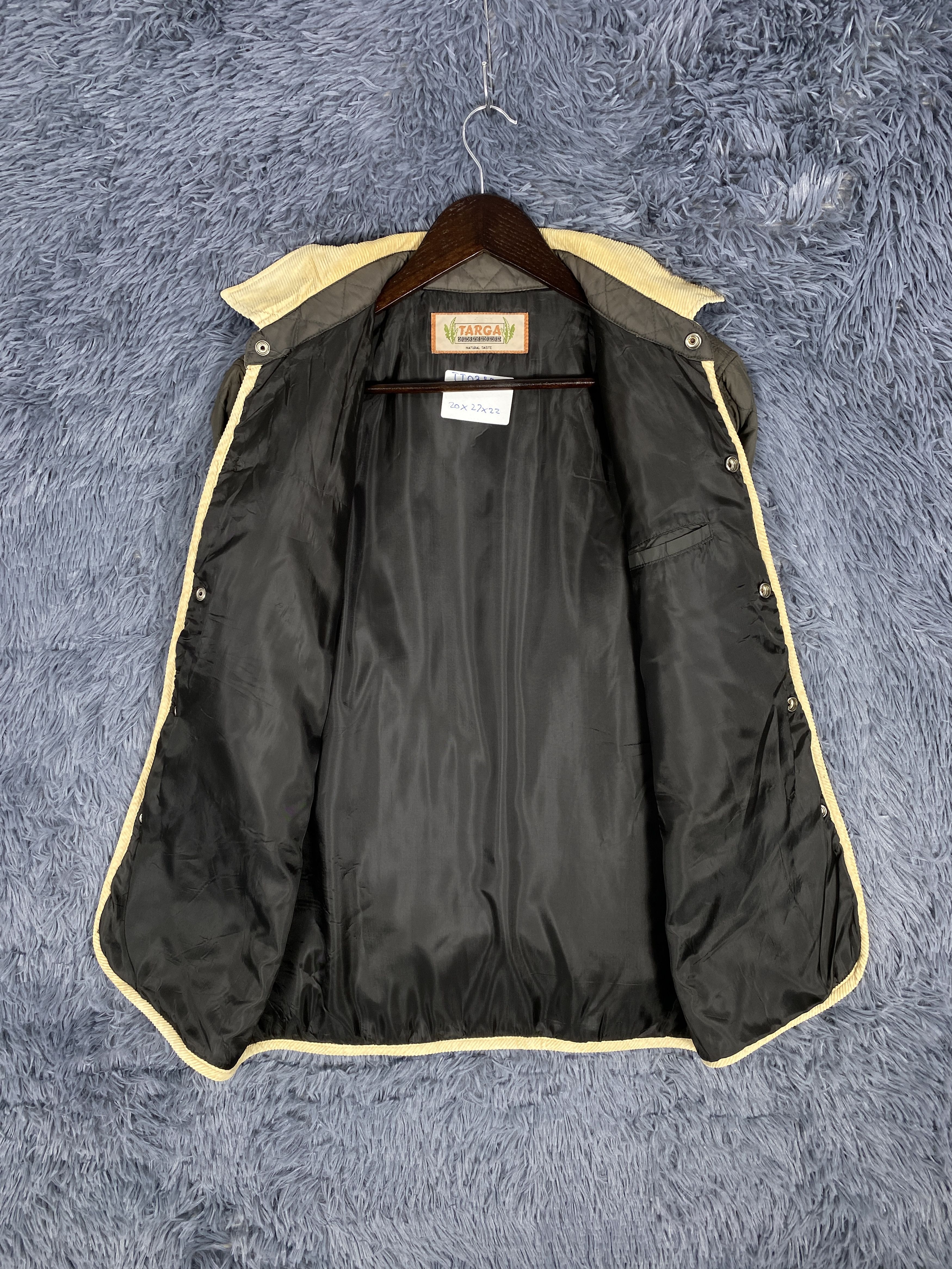 Japanese Brand Vintage Targa Quilted Button Up Jacket Size US S / EU 44-46 / 1 - 5 Thumbnail