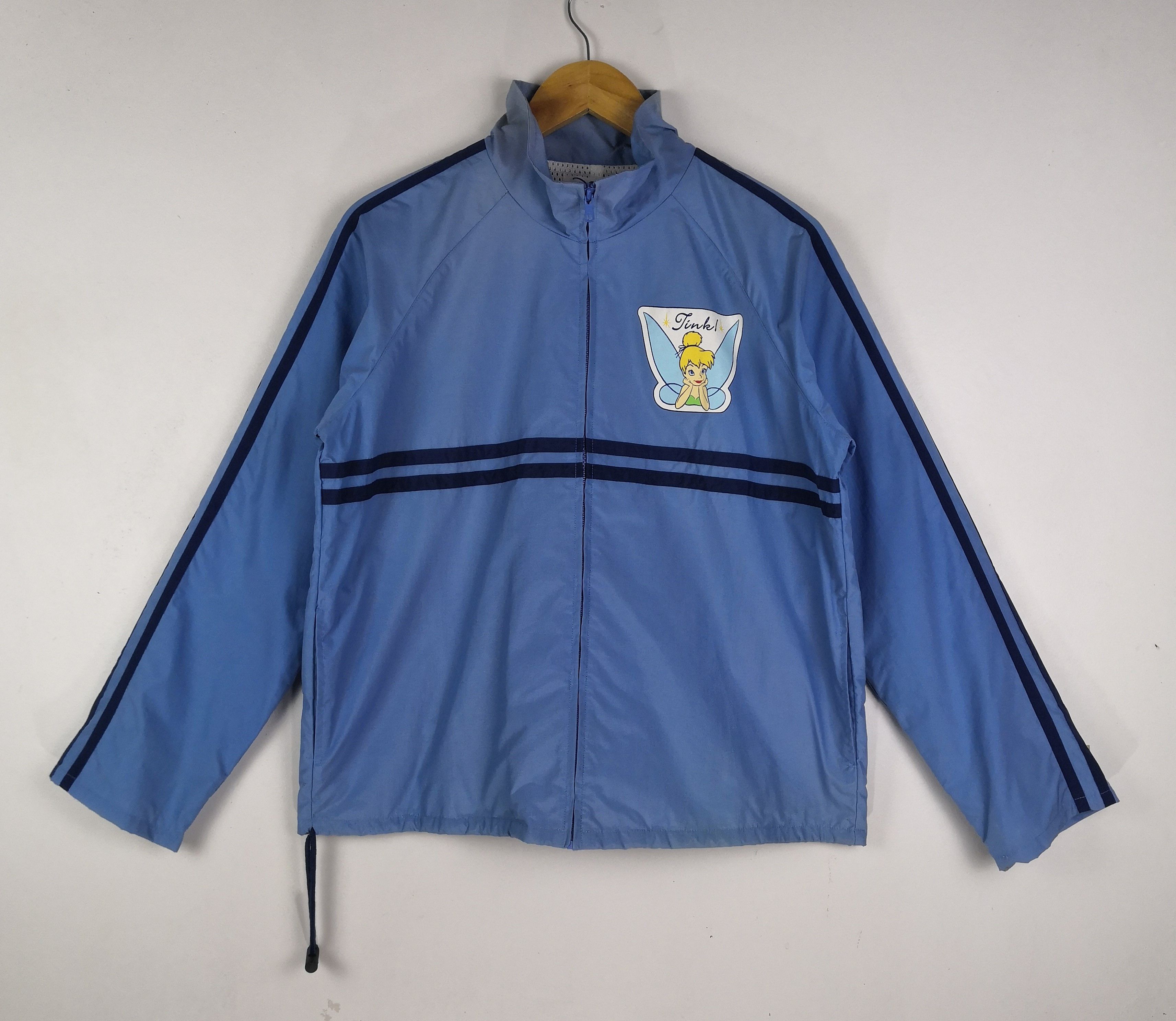 Disney Vintage Disney Peter Pan Tinkerbell Jacket Windbreaker Size US M / EU 48-50 / 2 - 2 Thumbnail