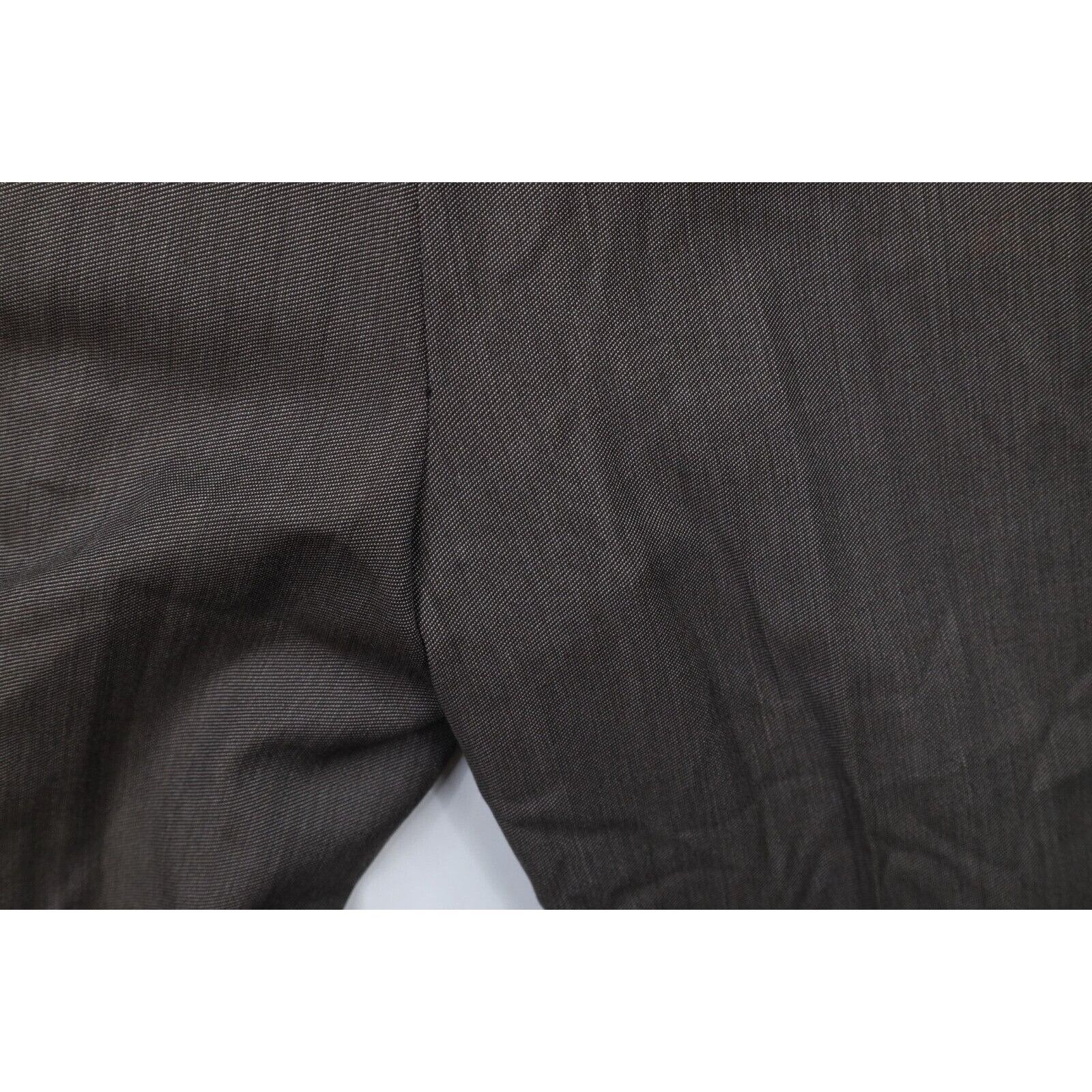 Calvin Klein Calvin Klein Wool 2 Piece Wedding Suit Brown Size 44R - 21 Thumbnail