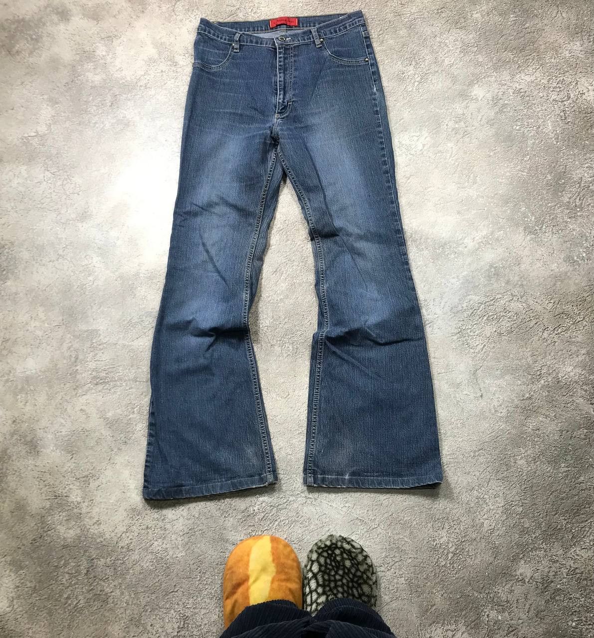 Vintage Vintage Y2K Baggy Flared Distressed Jeans Skate Grunge 30 Size 30" / US 8 / IT 44 - 1 Thumbnail