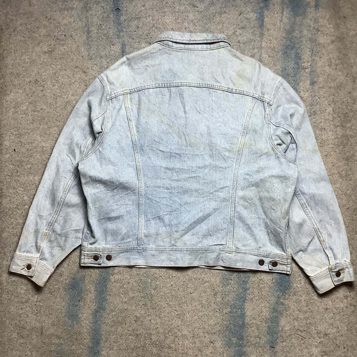 Lee × Vintage 90s Vintage Lee Blue Denim Jacket Size US XL / EU 56 / 4 - 11 Thumbnail