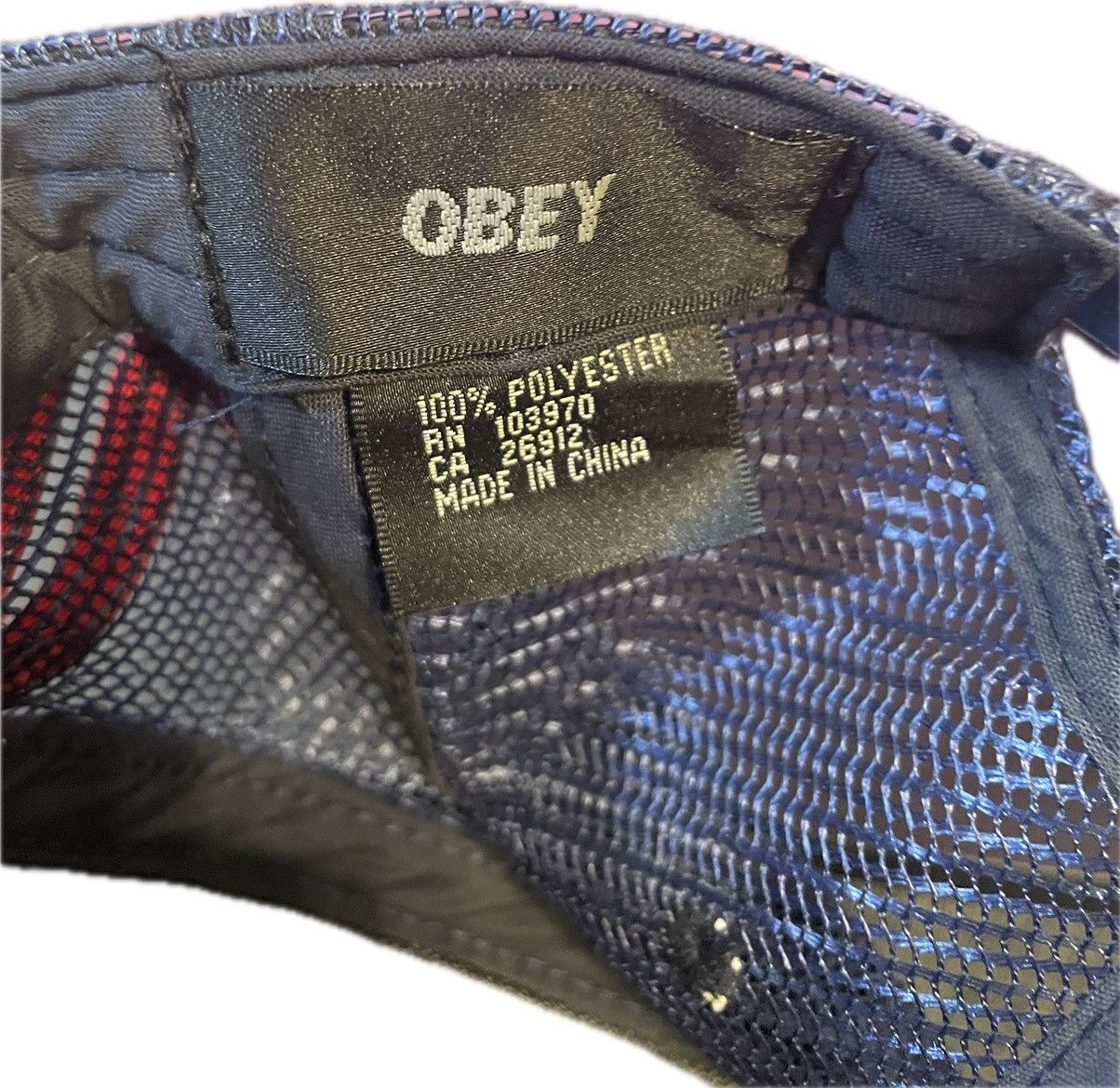 Obey × Vintage Vintage Obey Propaganda snapback 3 stripe Size ONE SIZE - 6 Thumbnail