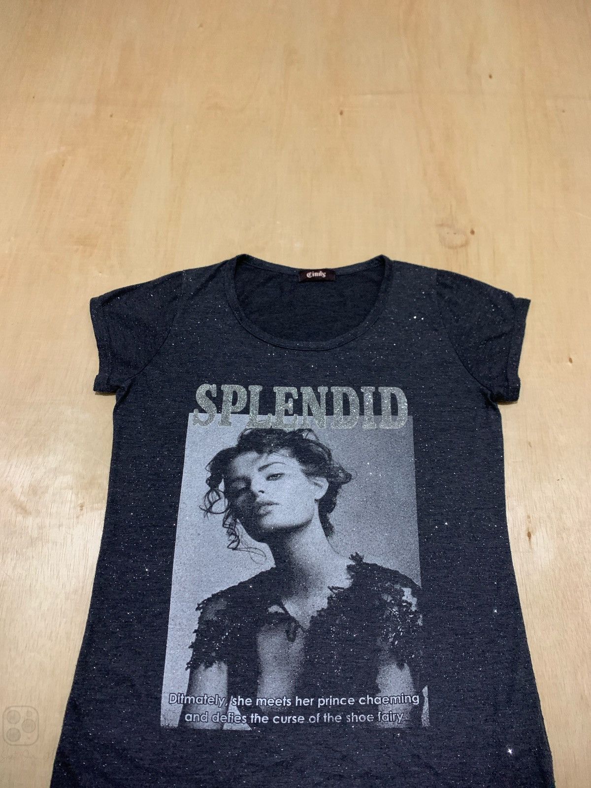 Hysteric Glamour × If Six Was Nine × Japanese Brand Y2k Cindy Splendid Ifsixwasnine style Tshirt Size US M / EU 48-50 / 2 - 2 Thumbnail