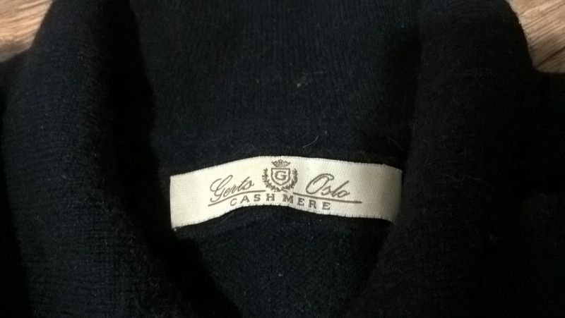 Other 100% cashmere sweater jumper navy black vintage Size M / US 6-8 / IT 42-44 - 4 Thumbnail