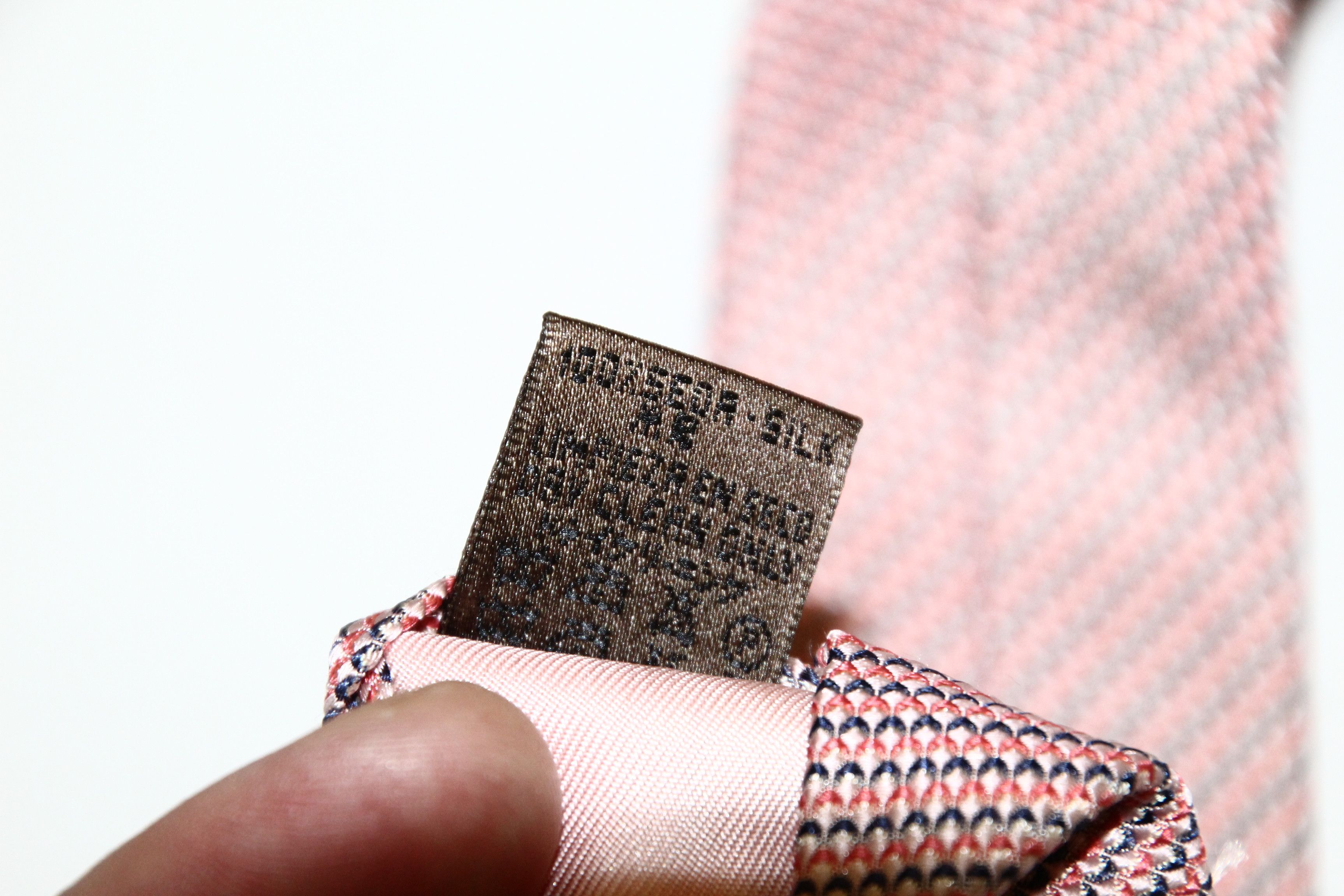 Loewe Loewe Signature Luxury Design Jacquard Silk Tie Size ONE SIZE - 8 Thumbnail