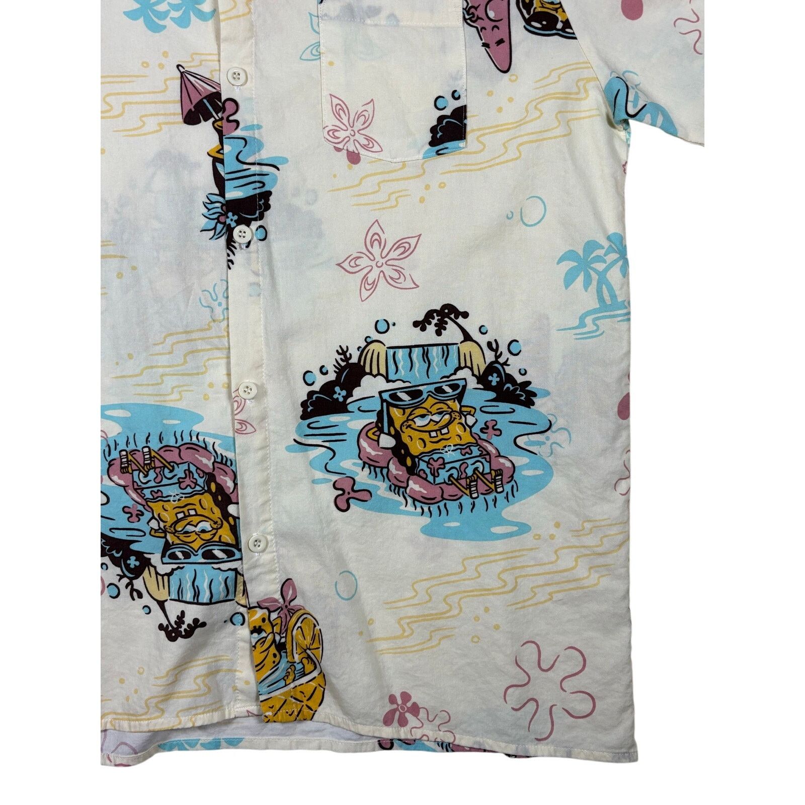 Nickelodeon SpongeBob SquarePants Nickelodeon Button Up Shirt Size US L / EU 52-54 / 3 - 5 Thumbnail