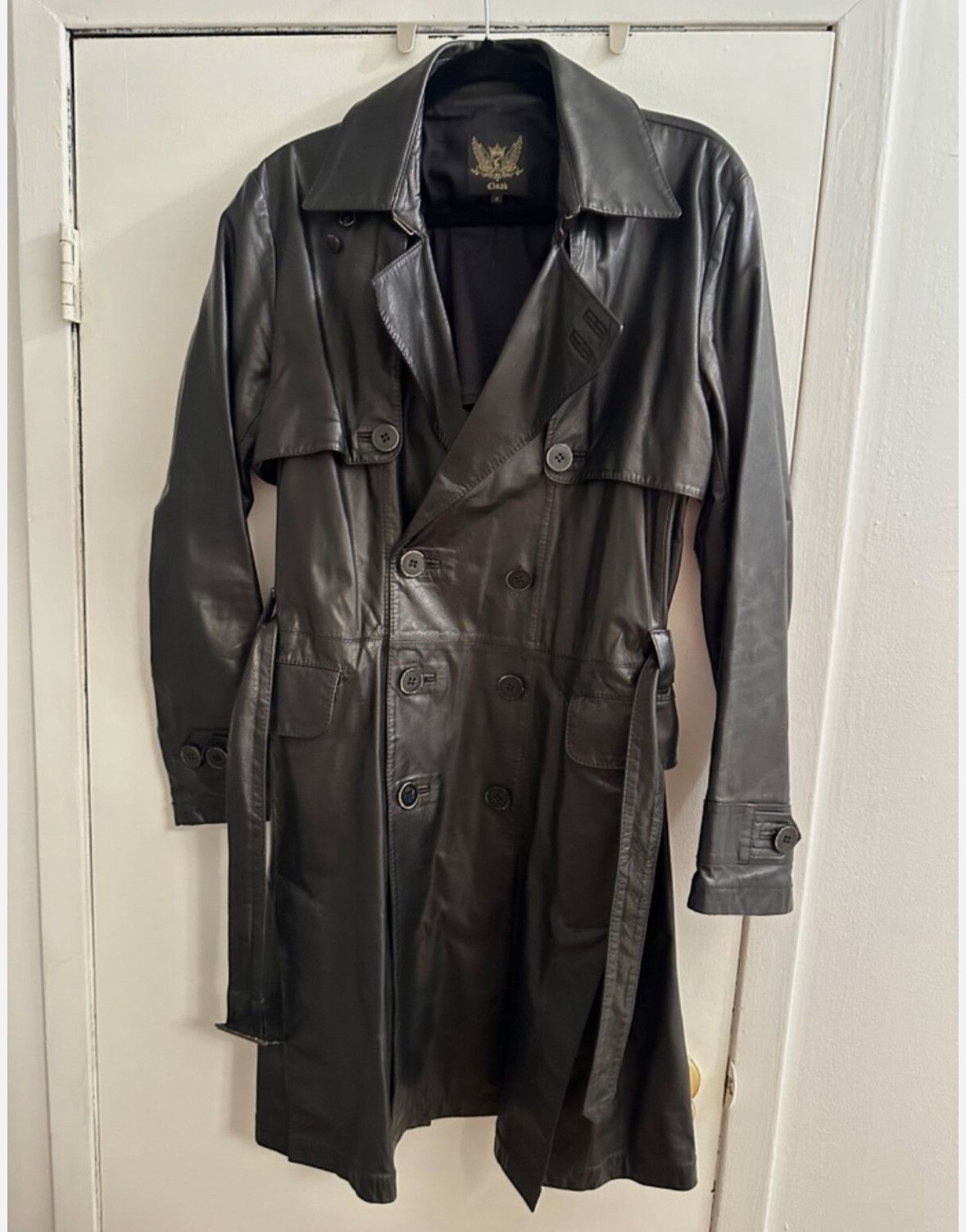 Cloak Cloak NYC Very Rare Black Leather Trench Coat Size US S / EU 44-46 / 1 - 2 Thumbnail