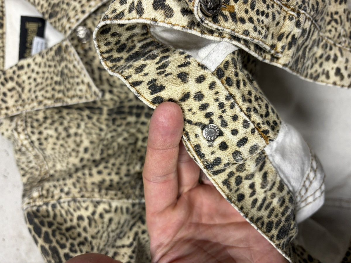 Roberto Cavalli Vintage 1990s Roberto Cavalli Leopard Animal Print Jacket Size S / US 4 / IT 40 - 11 Thumbnail