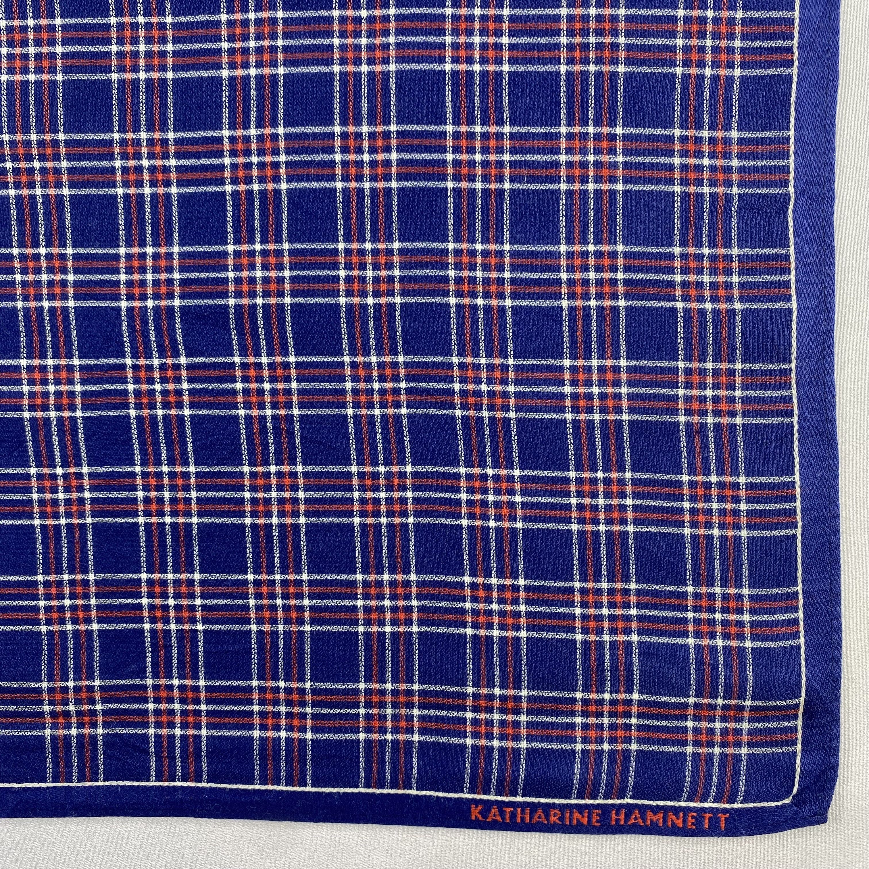 Katharine Hamnett London × Vintage Katharine Hamnett Bandana/ Handkerchief / Neckerchief-P1094 Size ONE SIZE - 3 Thumbnail
