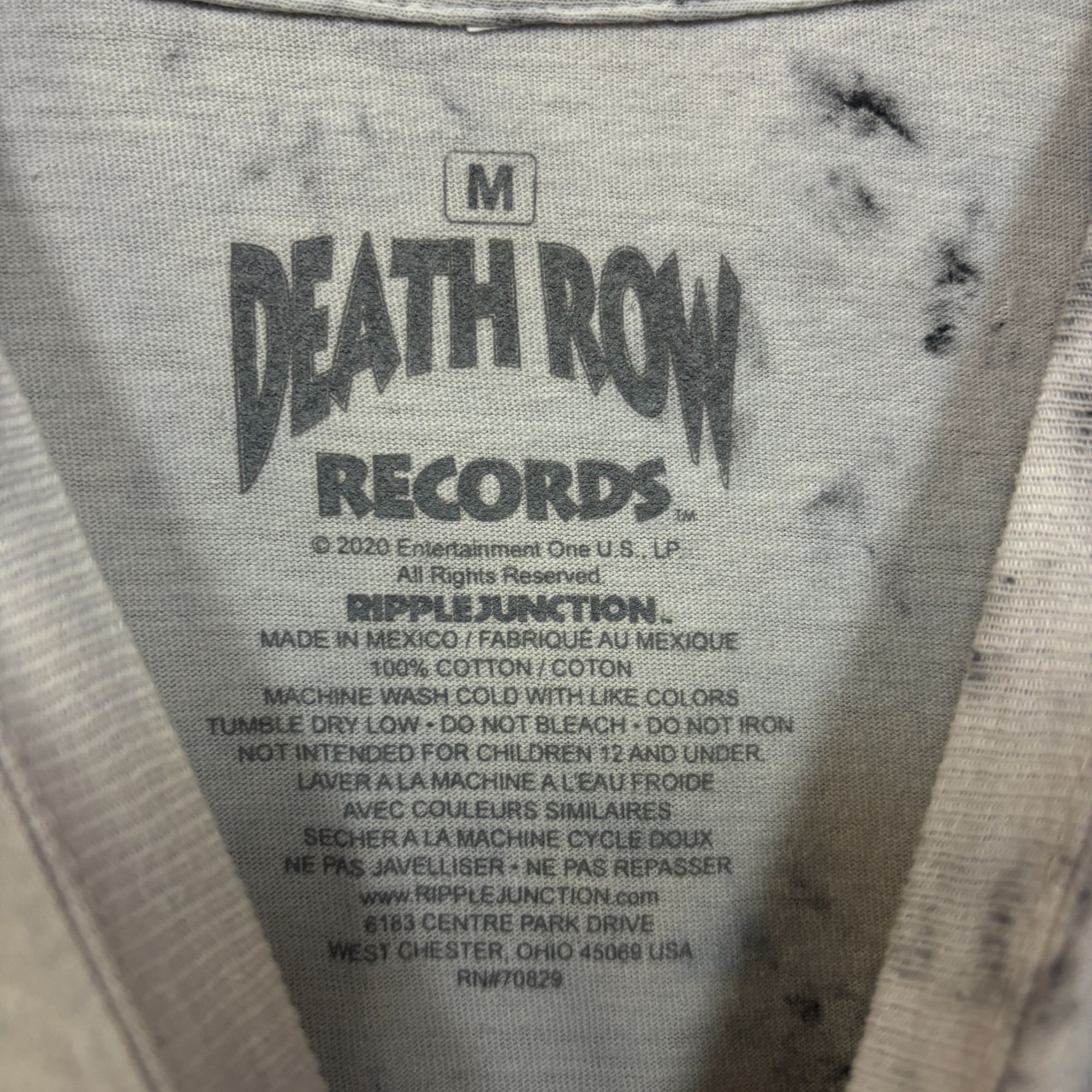 Death Row Records Death Row Records Electric Chair tiedye rap Tshirt medium Size US M / EU 48-50 / 2 - 4 Thumbnail