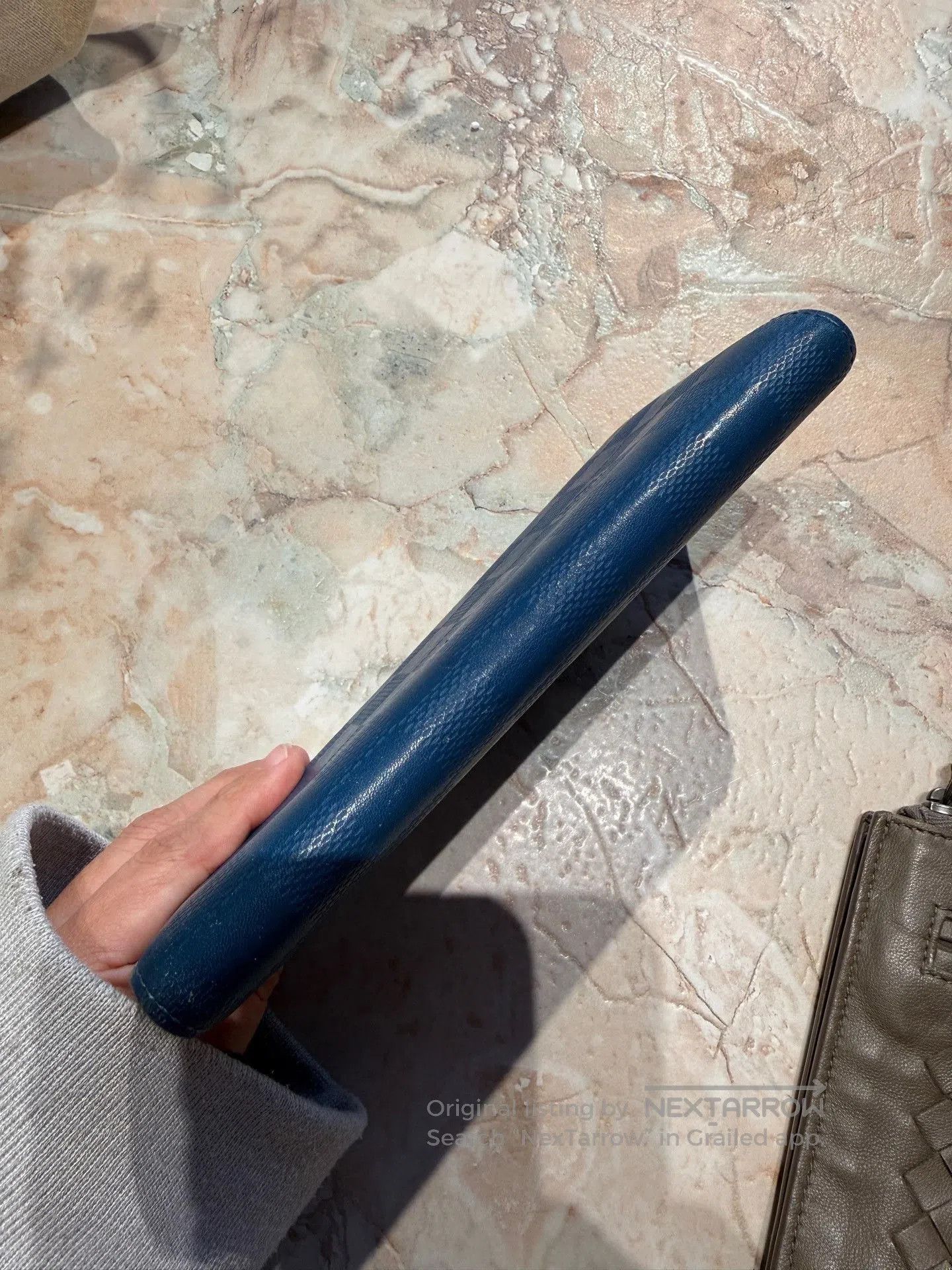 Louis Vuitton LV Damier Blue Long Wallet. Size ONE SIZE - 6 Thumbnail